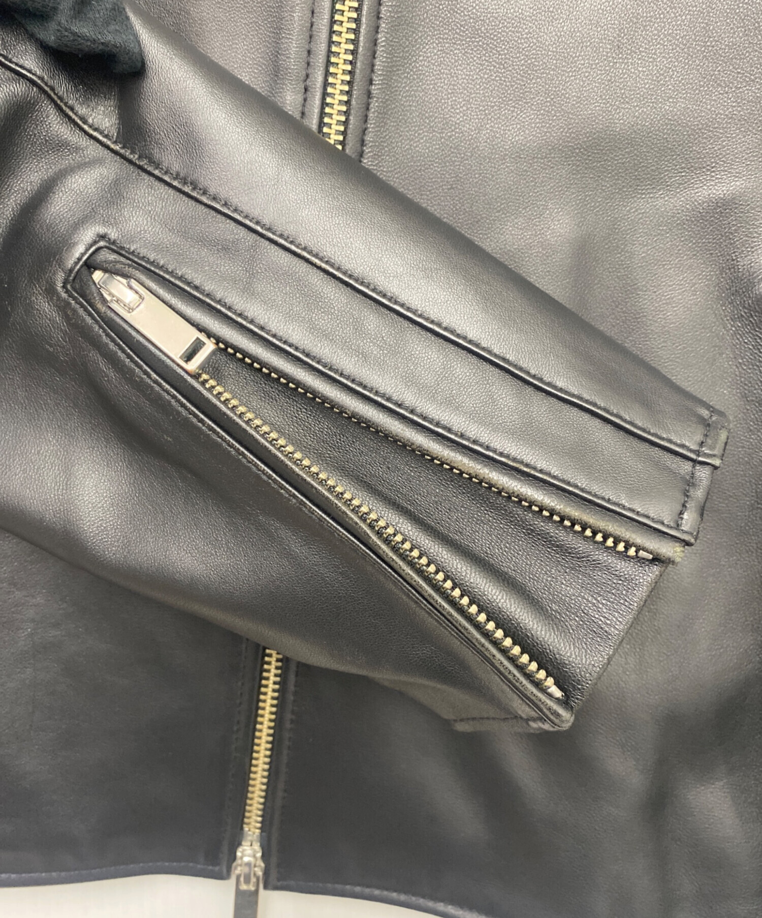 中古・古着通販】STUDIOUS (ステュディオス) シングルライダース 
