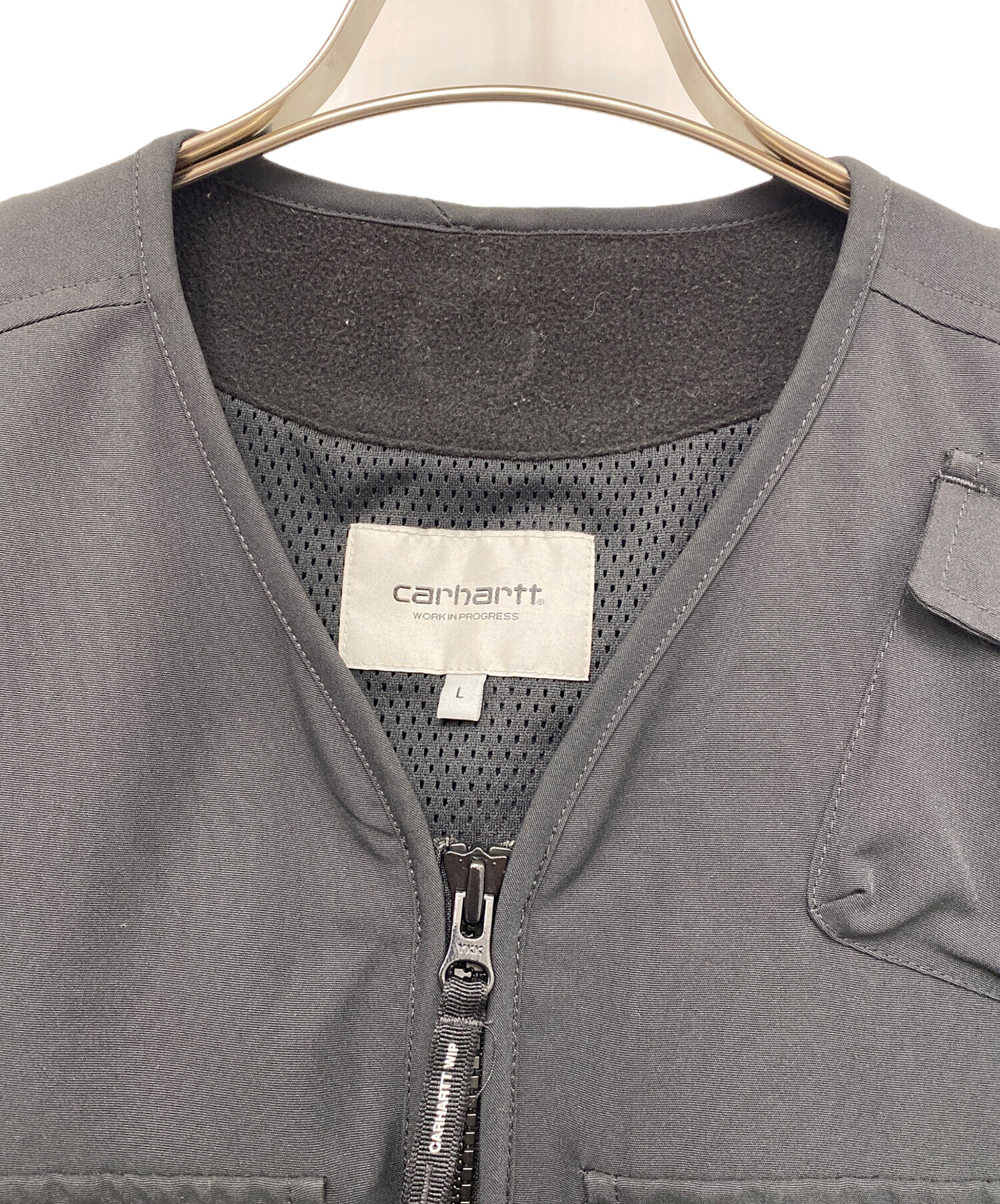 中古・古着通販】CarHartt (カーハート) フィッシングベスト ブラック