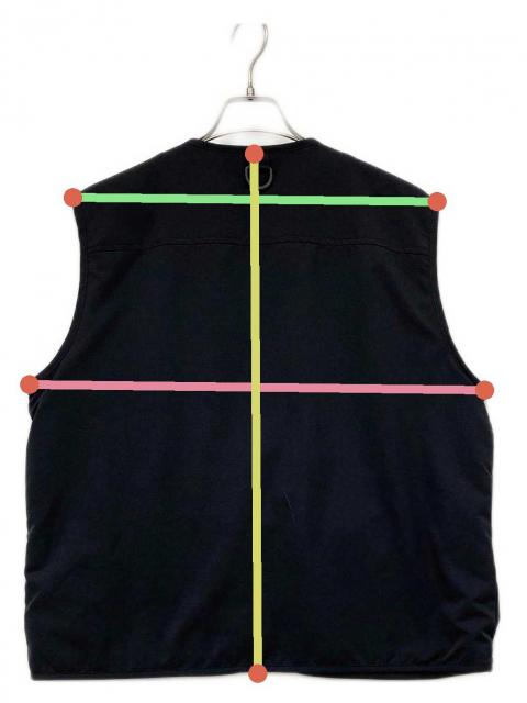 中古・古着通販】CarHartt (カーハート) フィッシングベスト ブラック