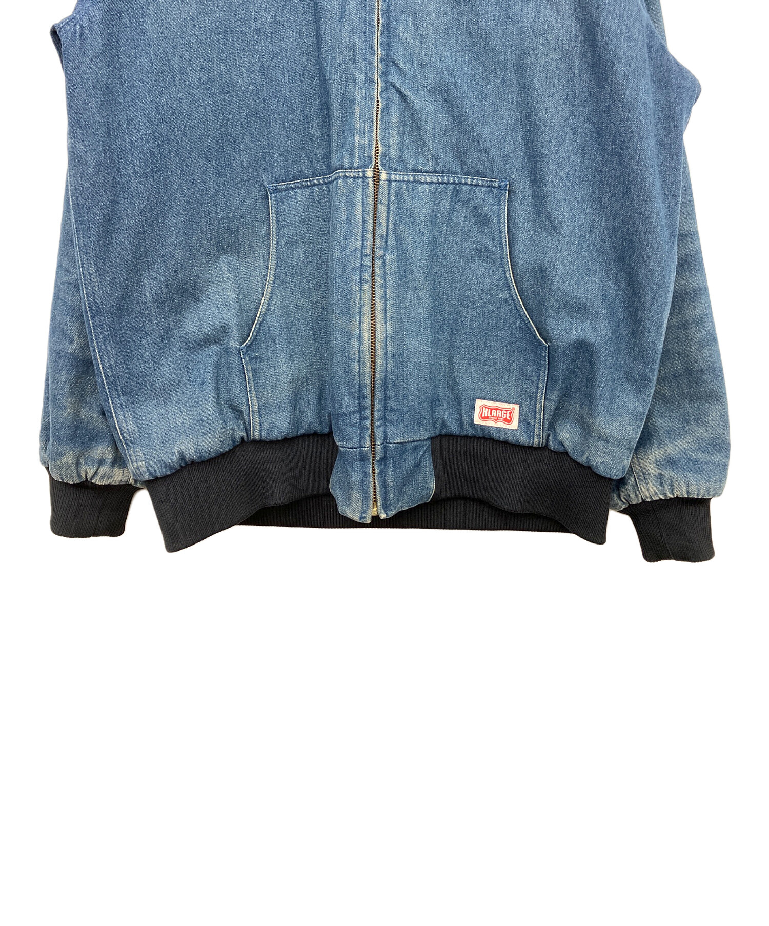 中古・古着通販】X-LARGE (エクストララージ) 中綿ジャケット ブルー 