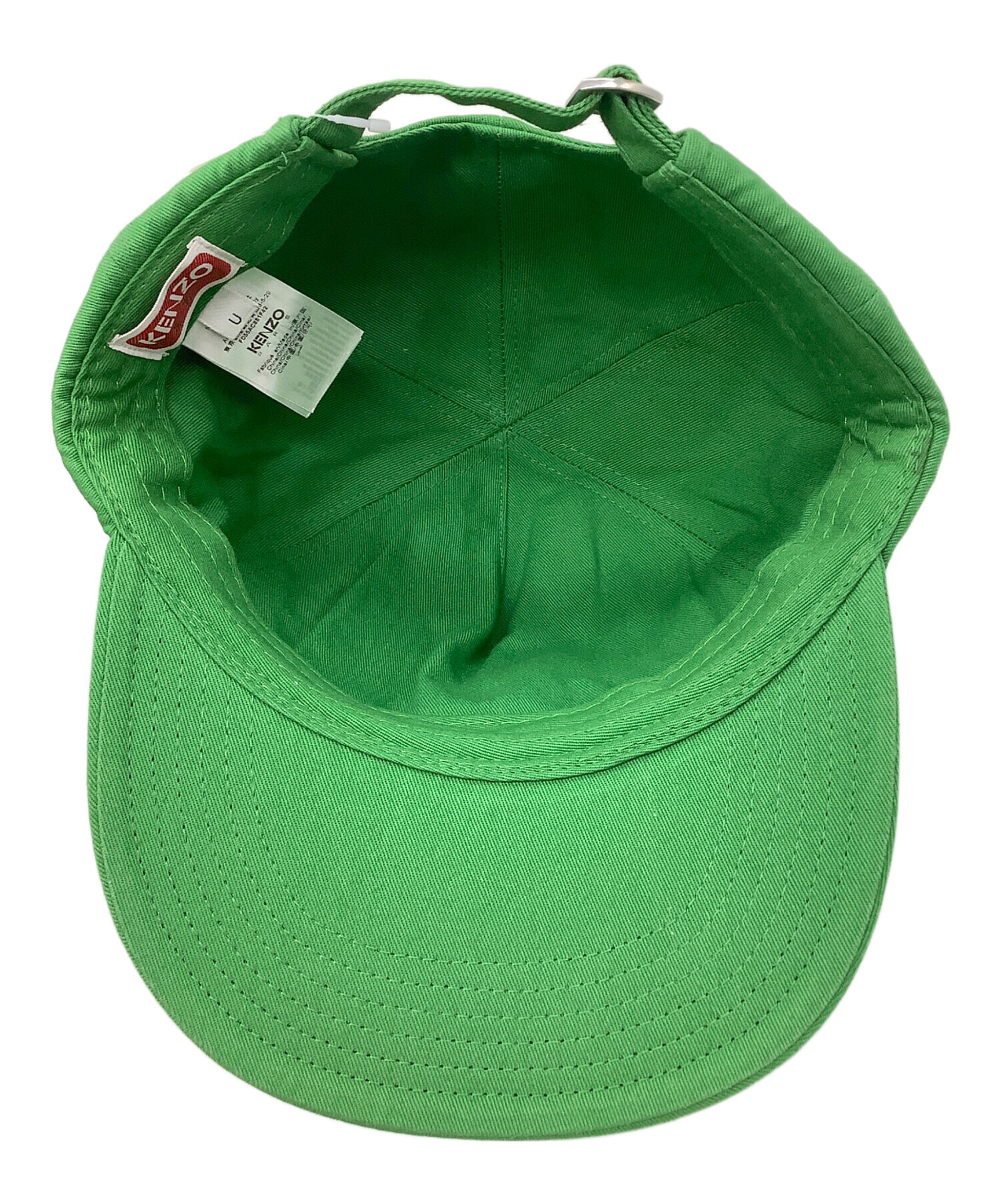 中古・古着通販】KENZO (ケンゾー) キャップ グリーン サイズ:TU 未