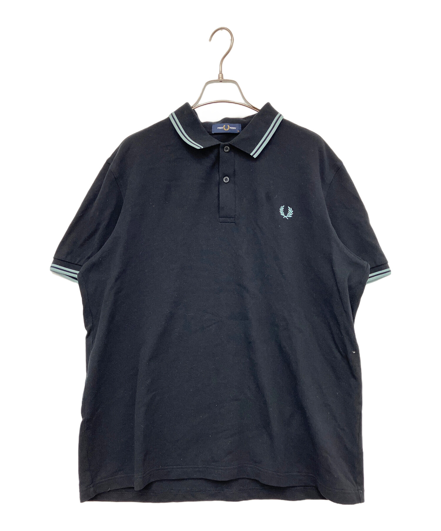 中古・古着通販】FRED PERRY (フレッドペリー) ポロシャツ ブラック