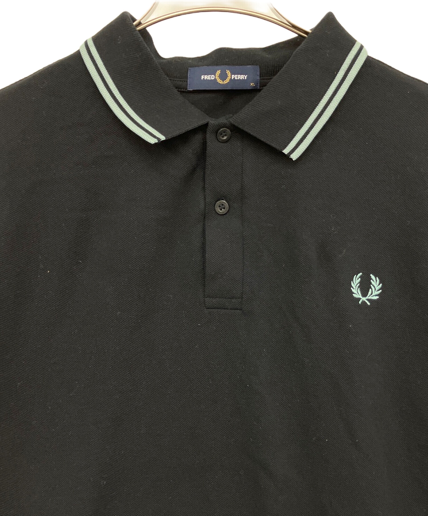 中古・古着通販】FRED PERRY (フレッドペリー) ポロシャツ ブラック