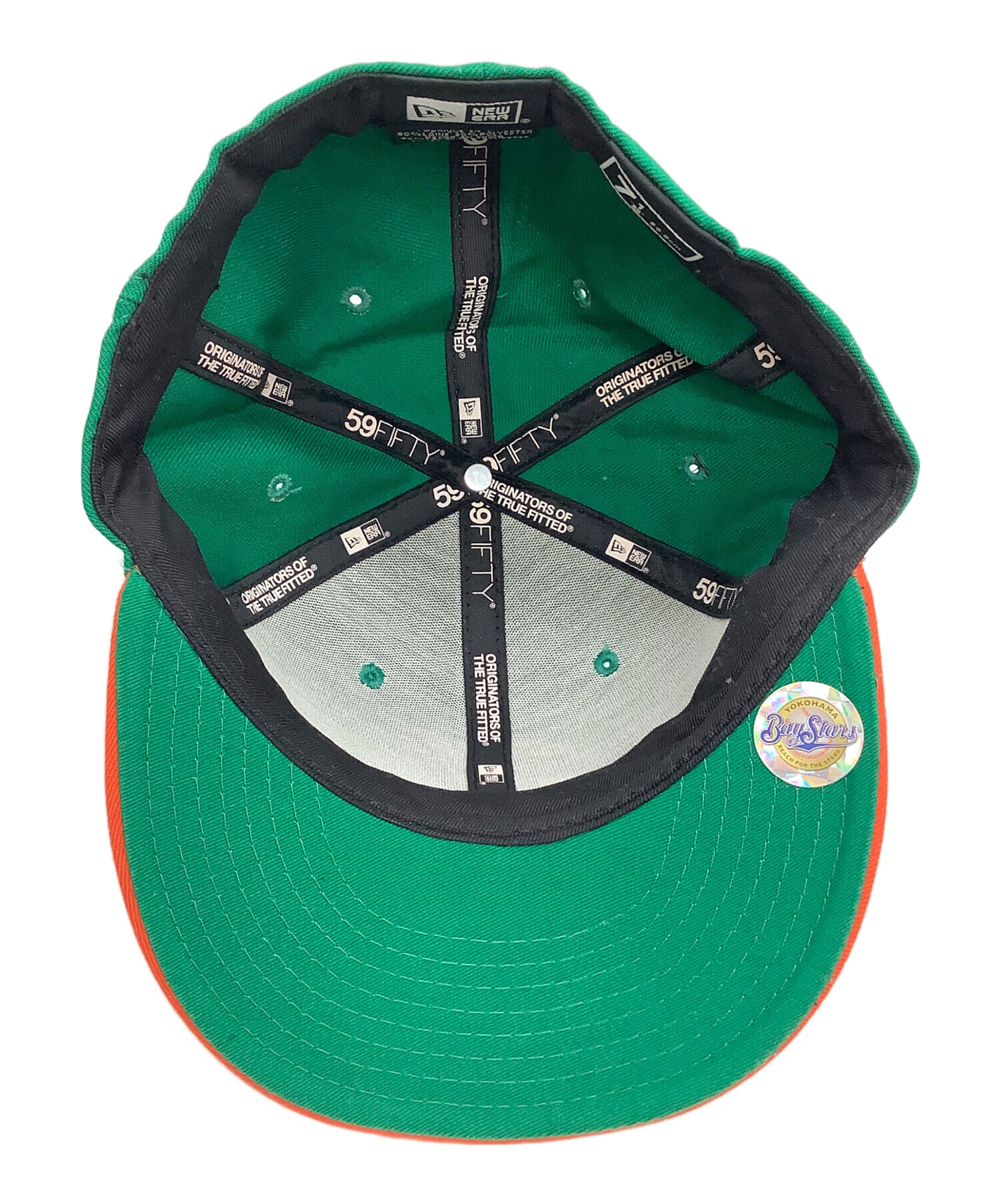 中古・古着通販】New Era (ニューエラ) キャップ グリーン×オレンジ