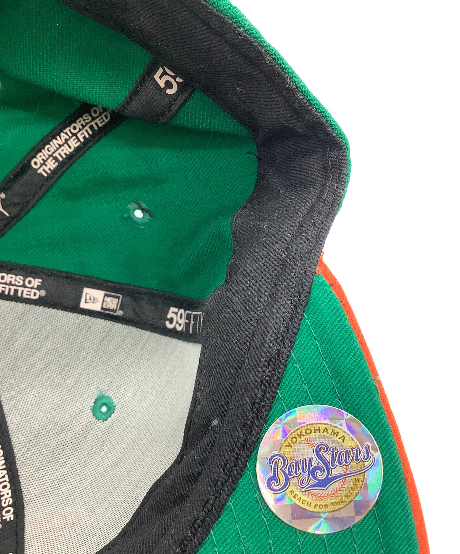中古・古着通販】New Era (ニューエラ) キャップ グリーン×オレンジ 
