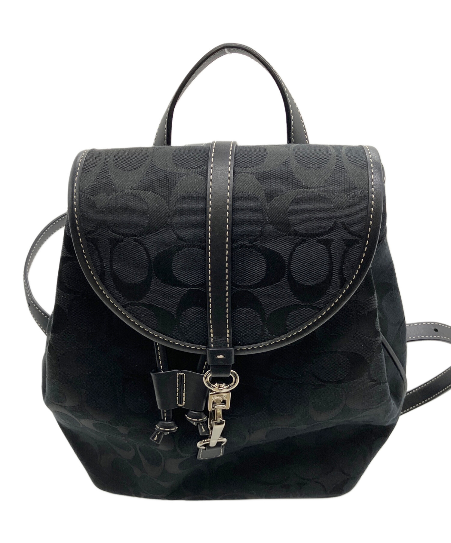 中古・古着通販】COACH (コーチ) リュック ブラック｜ブランド・古着