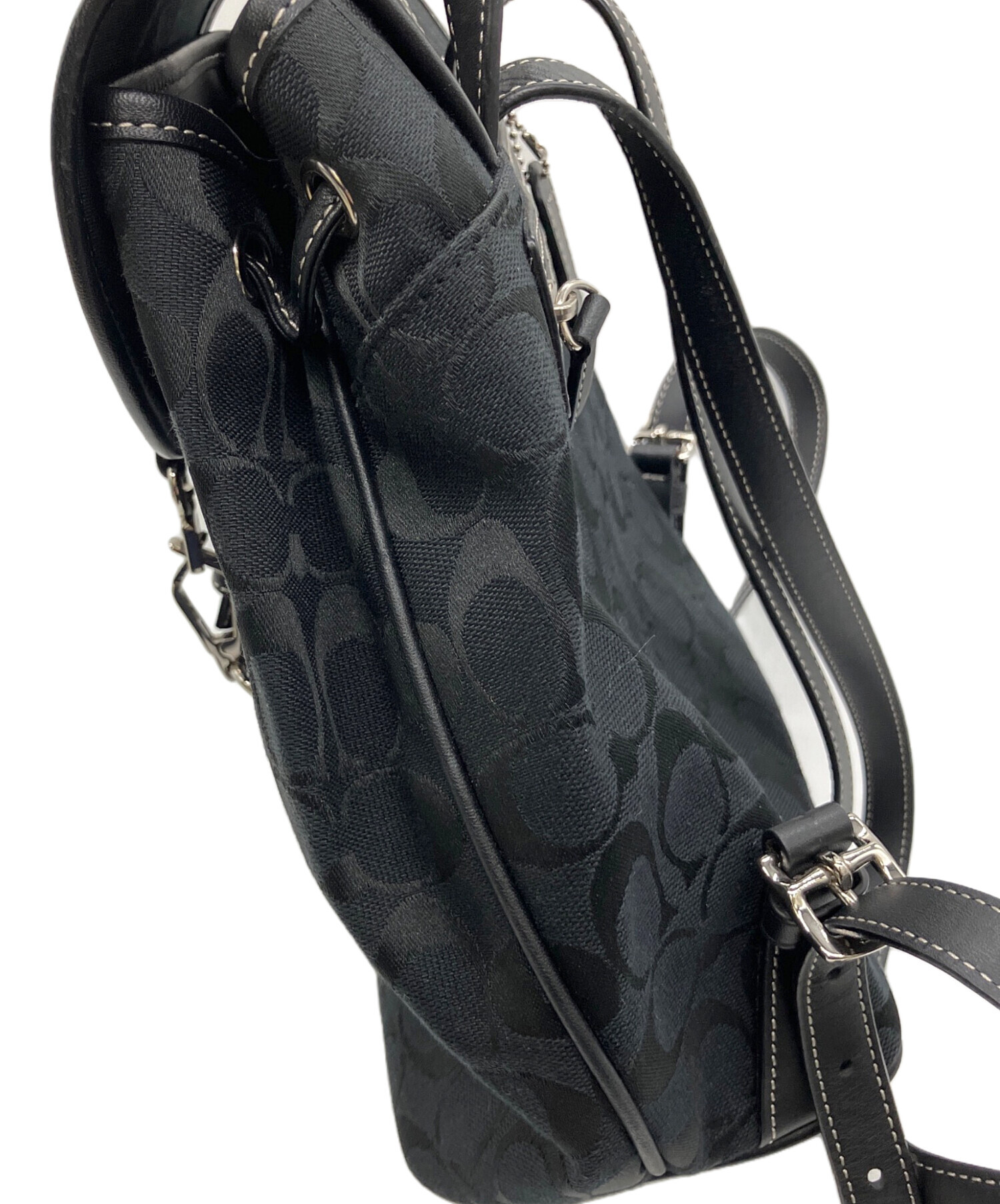 中古・古着通販】COACH (コーチ) リュック ブラック｜ブランド・古着