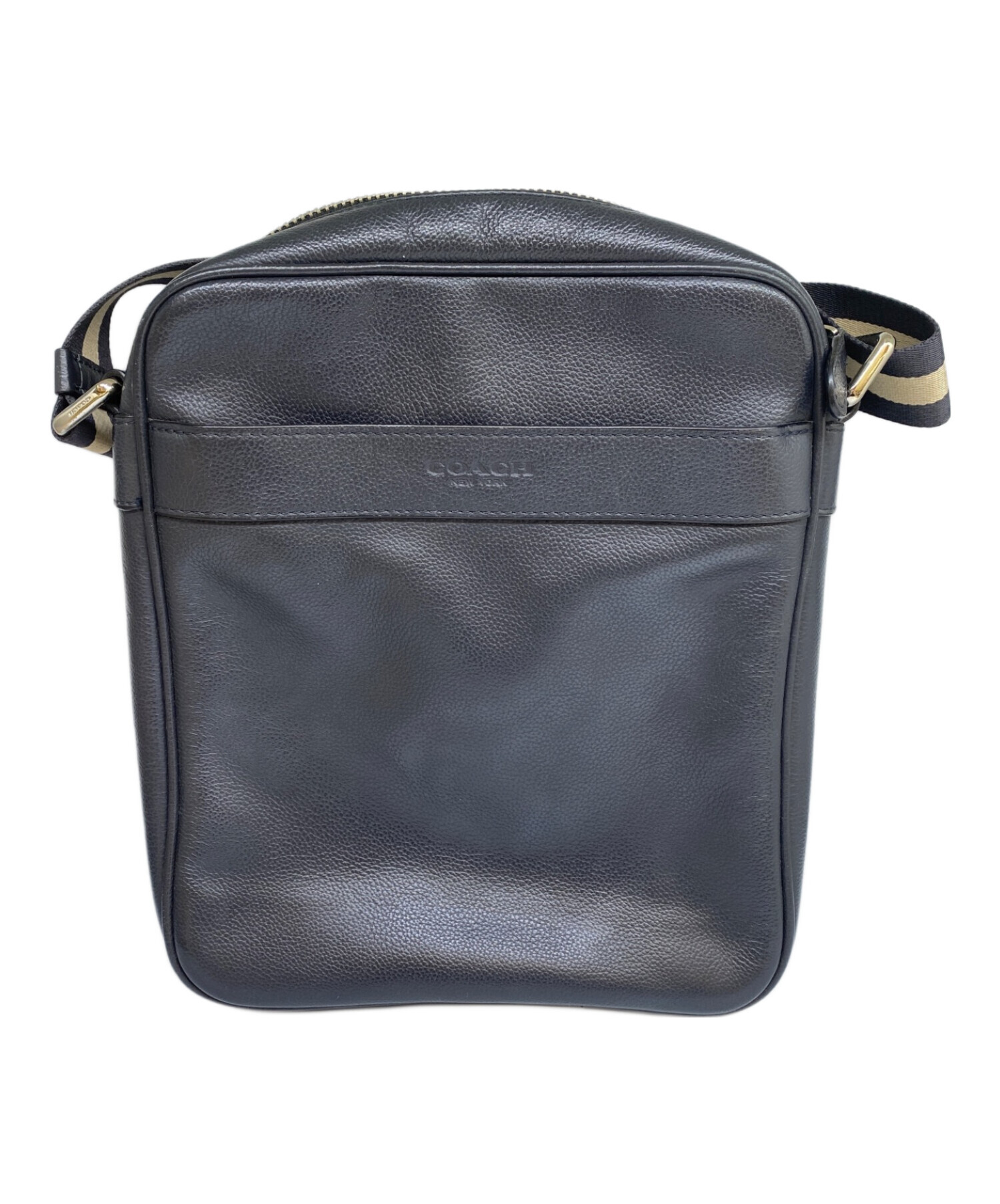 Coach ハンドバッグ ネイビー/ベージュ