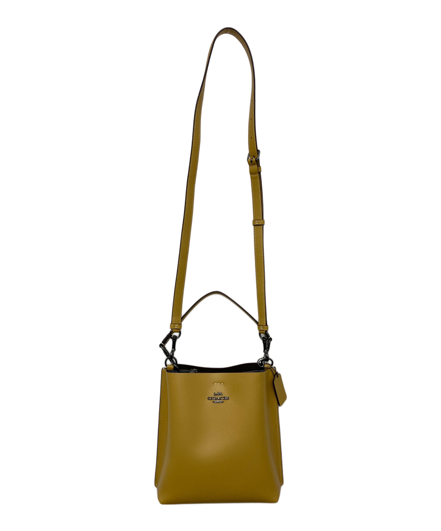 中古・古着通販】COACH (コーチ) 2WAYバッグ オレンジ｜ブランド・古着