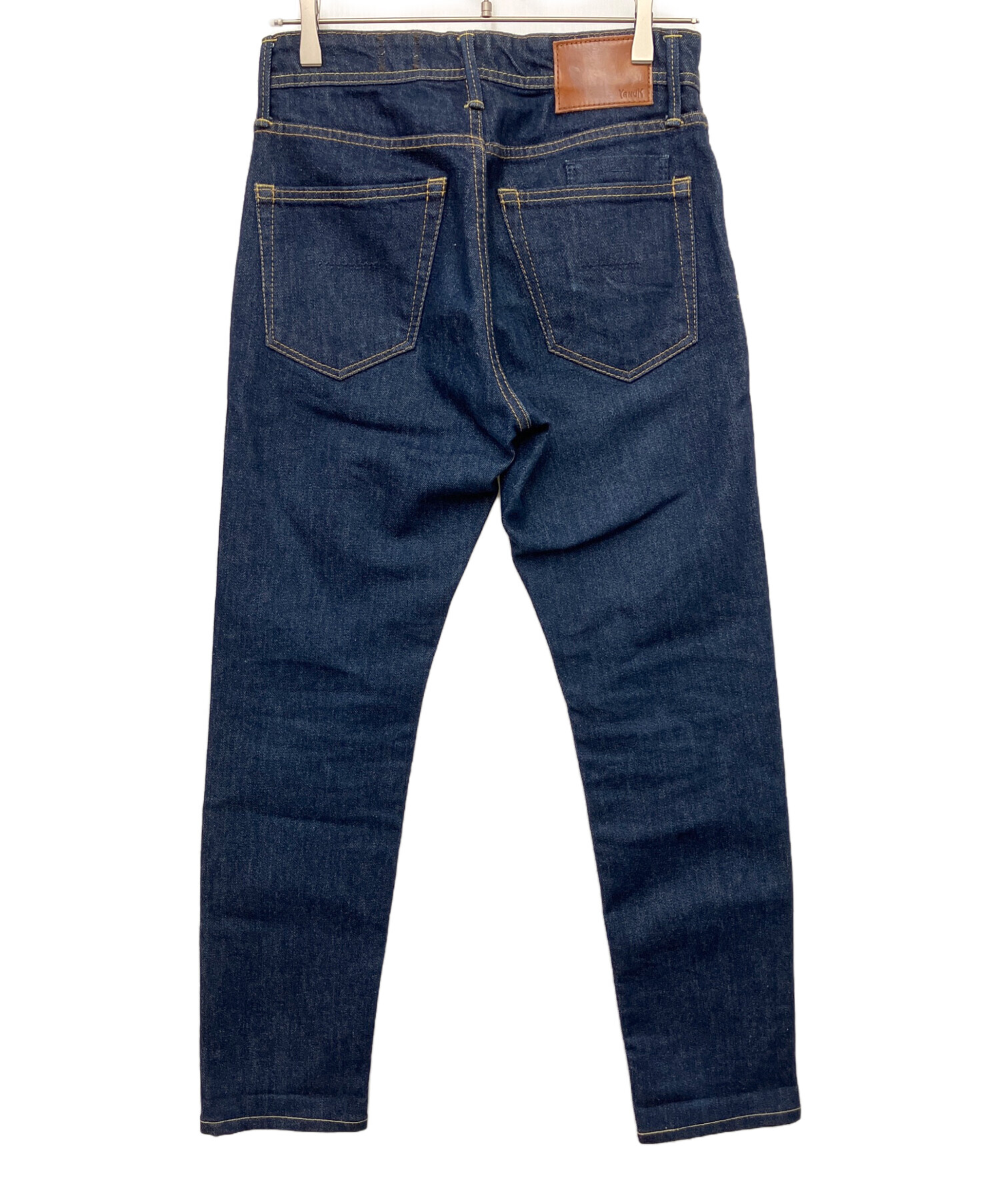 中古・古着通販】YANUK (ヤヌーク) デニムパンツ ネイビー サイズ:28