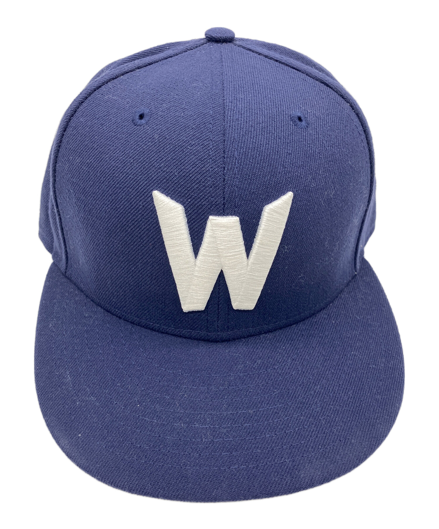 中古・古着通販】New Era (ニューエラ) キャップ ネイビー サイズ:71/8