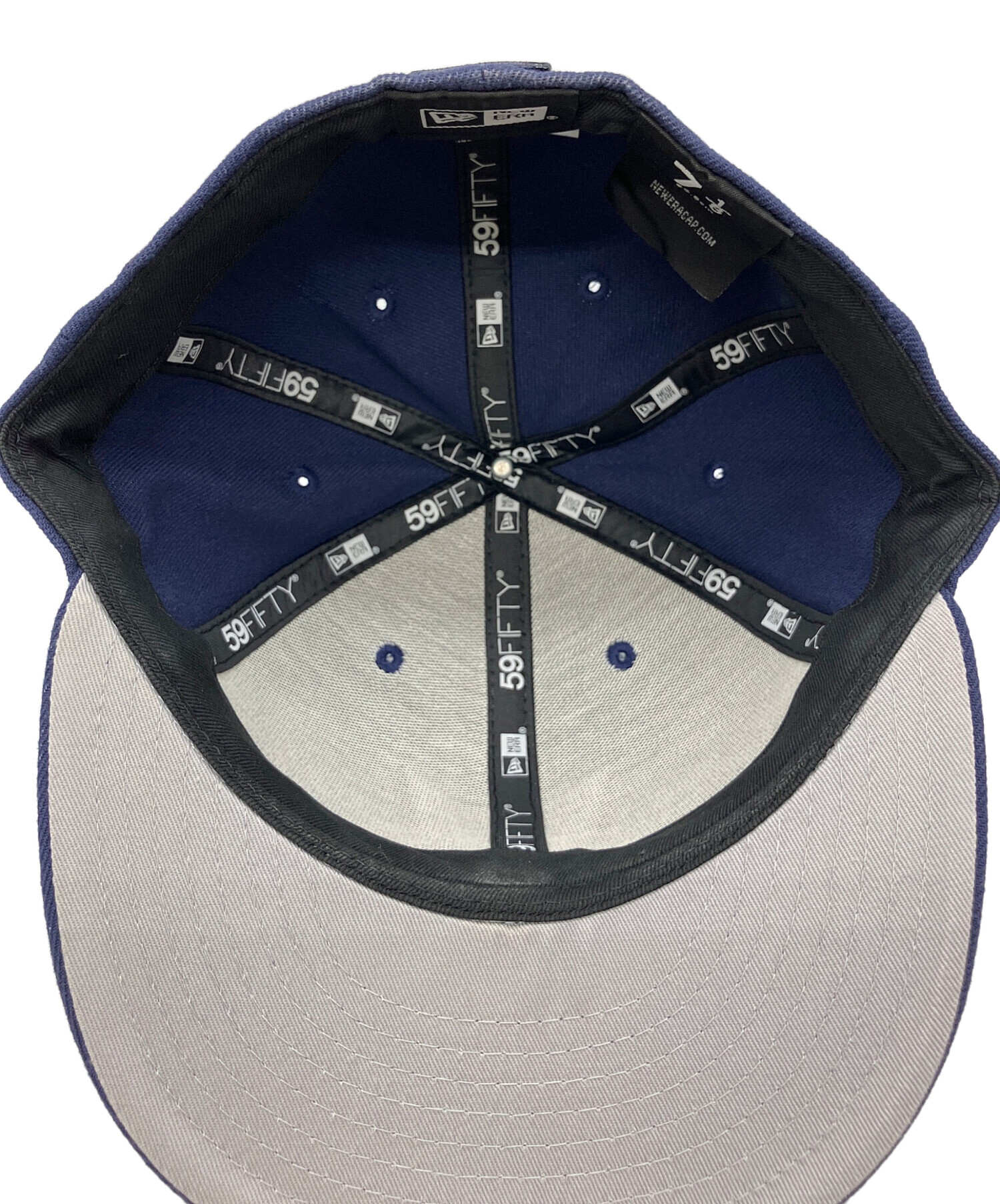 中古・古着通販】New Era (ニューエラ) キャップ ネイビー サイズ:71/8 