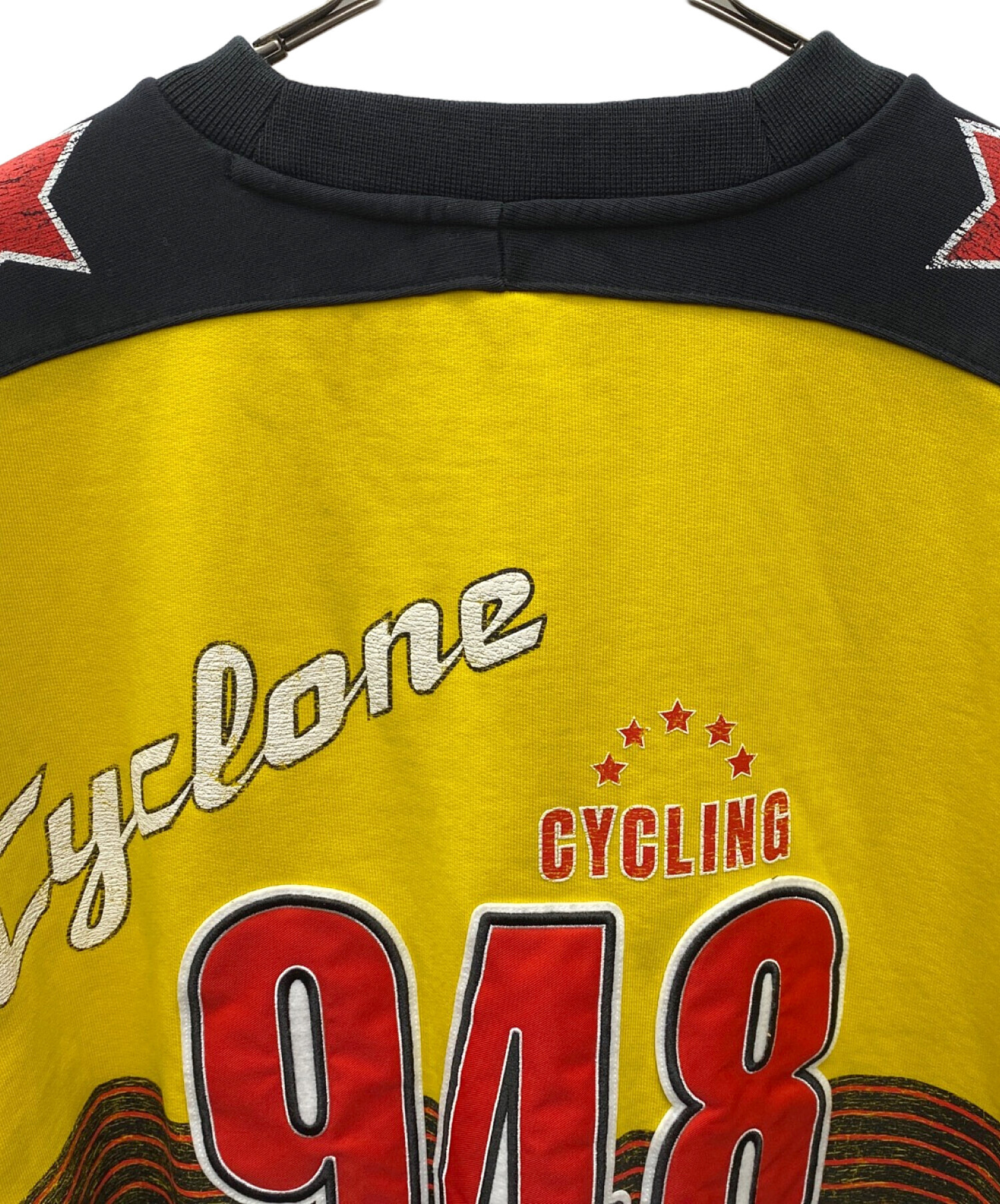 中古・古着通販】adidas (アディダス) スウェット イエロー×ブラック