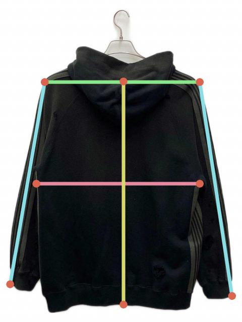 中古・古着通販】Needles (ニードルズ) ジップパーカー ブラック