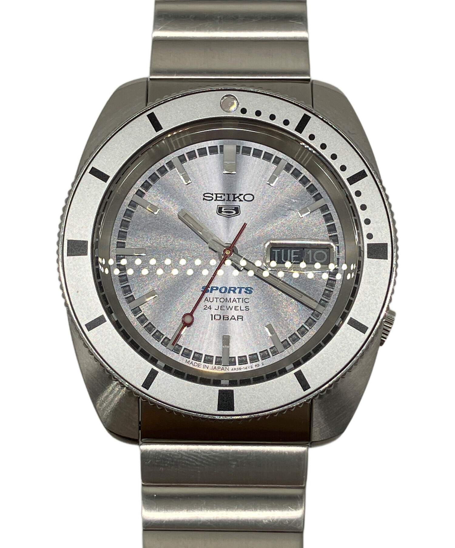 SEIKO 楕円形掛時計 シルバー 中古・古着通販】SEIKO (セイコー) SEIKO 5 SPORTS SKX SPORTS STYLE