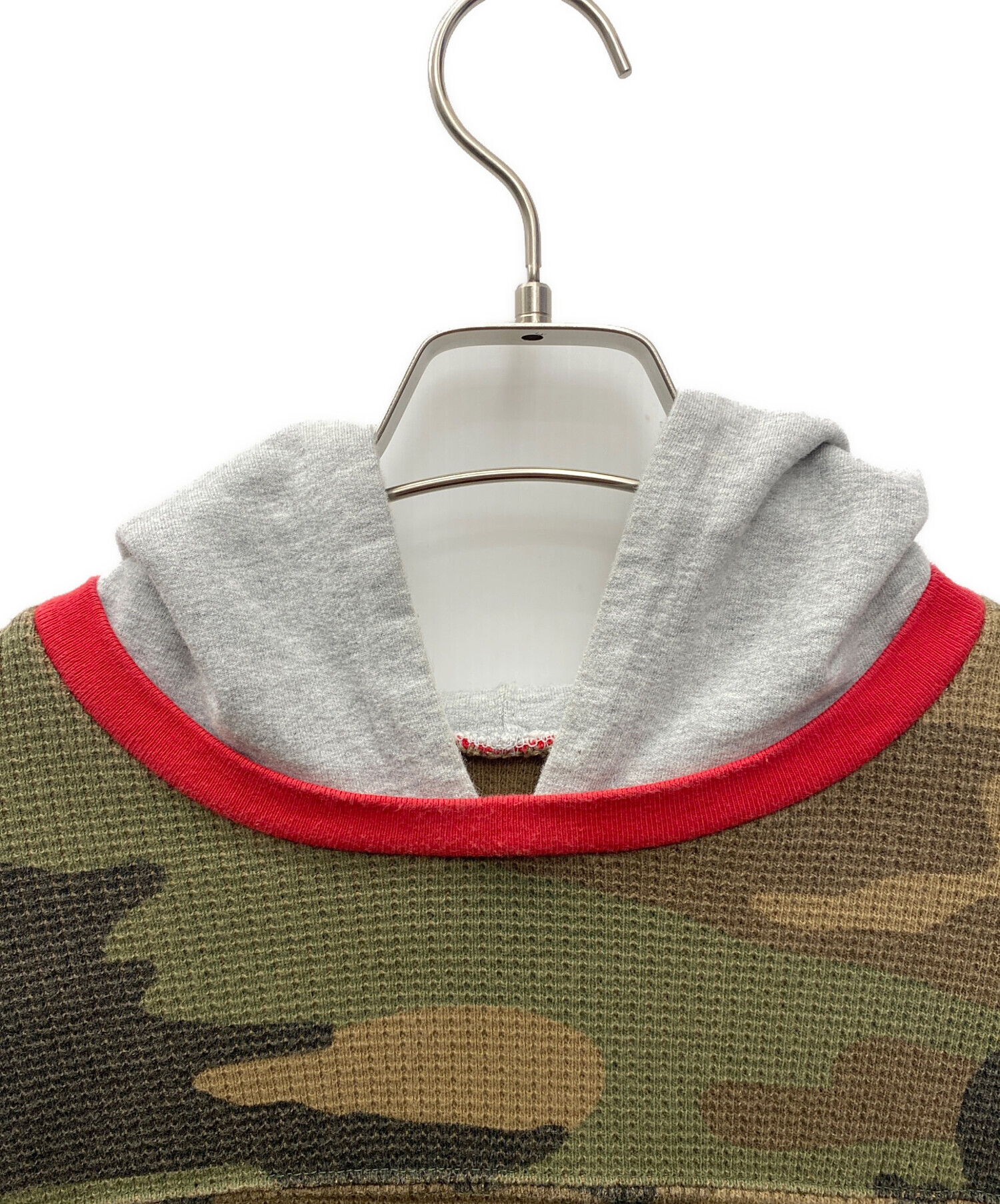 中古・古着通販】Supreme (シュプリーム) サーマルパーカー グレー