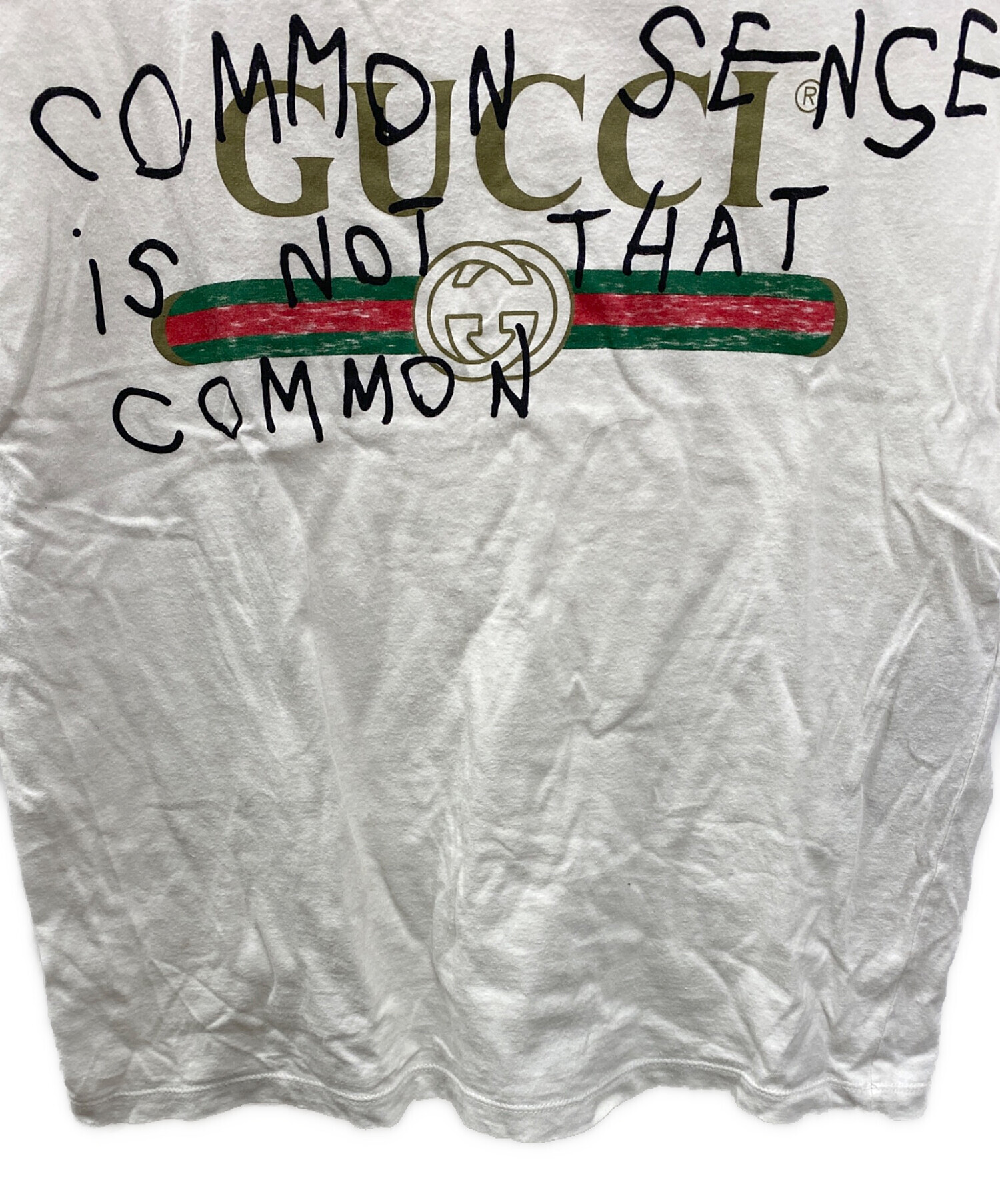GUCCI グッチ　レディース　Tシャツ　半袖　白 Mサイズ 楽天市場】gucci tシャツ（レディースファッション）の通販