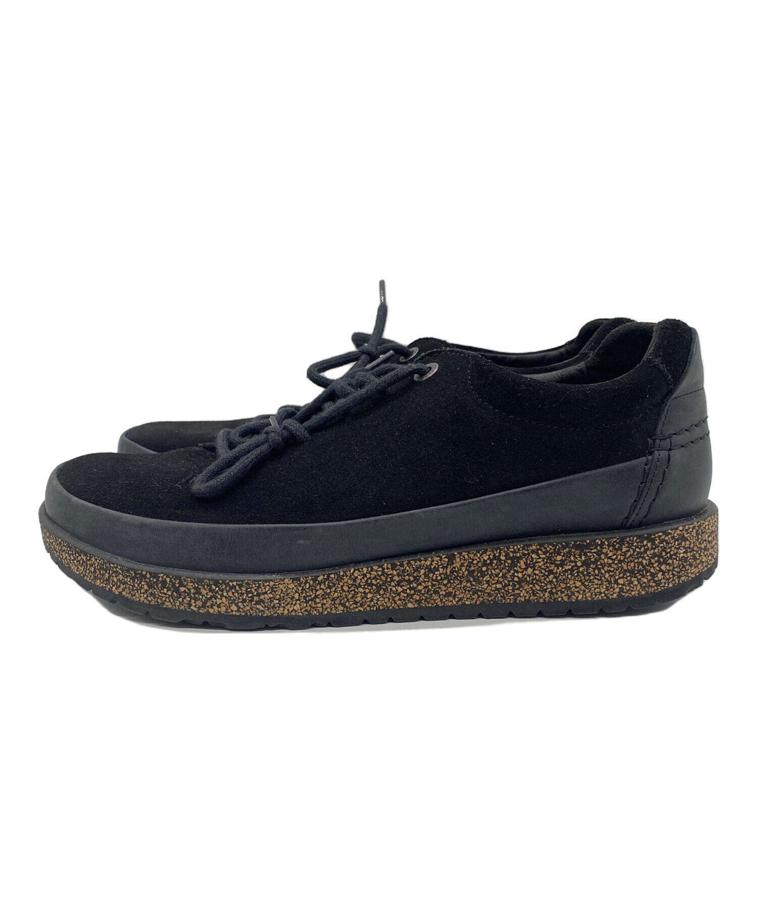 BIRKENSTOCK ビルケンシュトック スニーカー 27cm 黒 【古着】【中古】 中古・古着通販】BIRKENSTOCK (ビルケンシュトック) ローカット