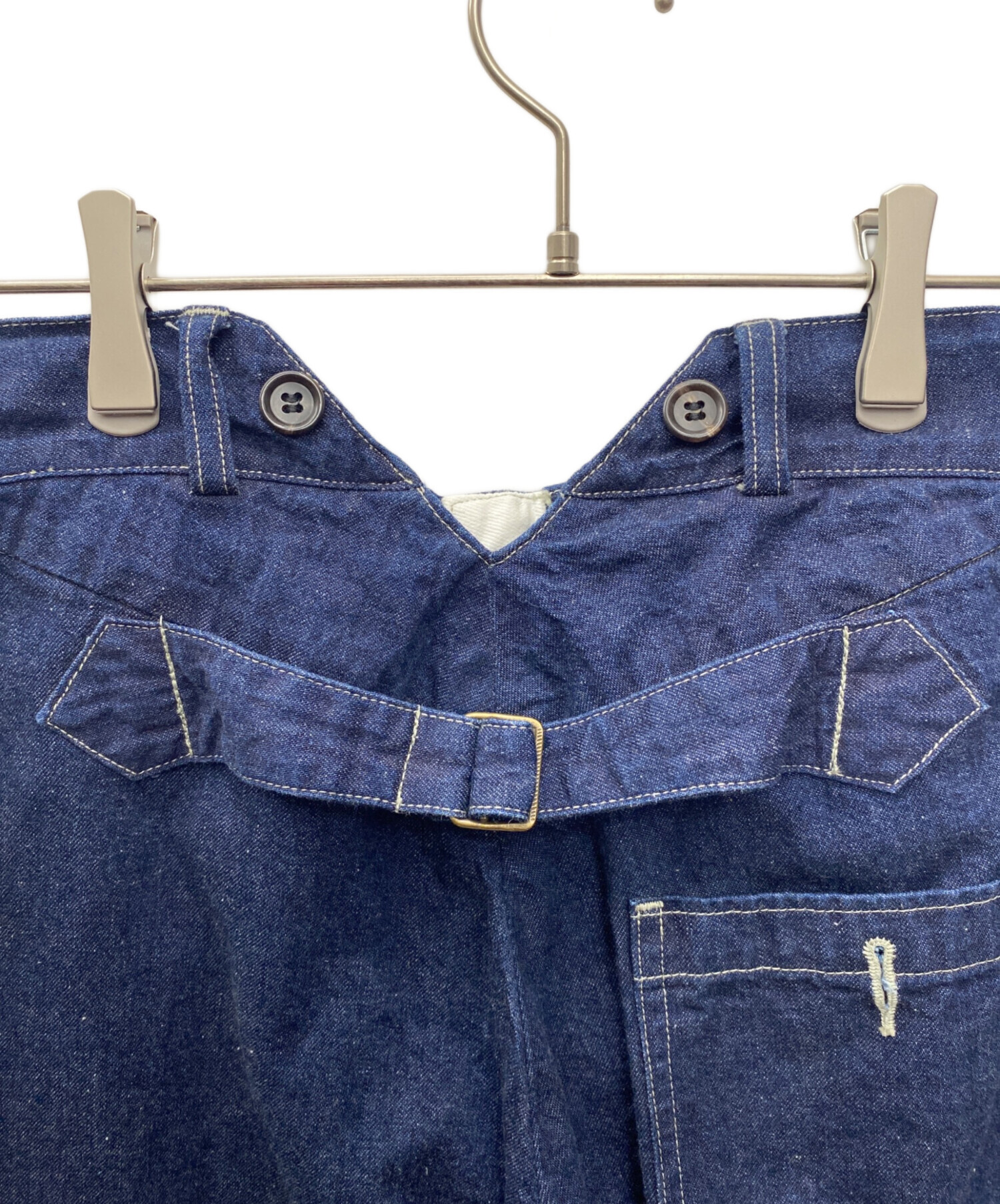 中古・古着通販】quitan (キタン) デニムワークパンツ インディゴ