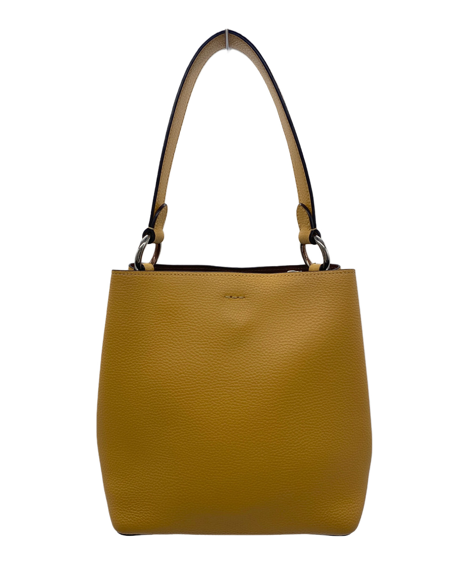 COACH イエロー レザー ショルダーバッグ コーチ COACH ショルダーバッグ （イエロー） -waja bazar - 海外