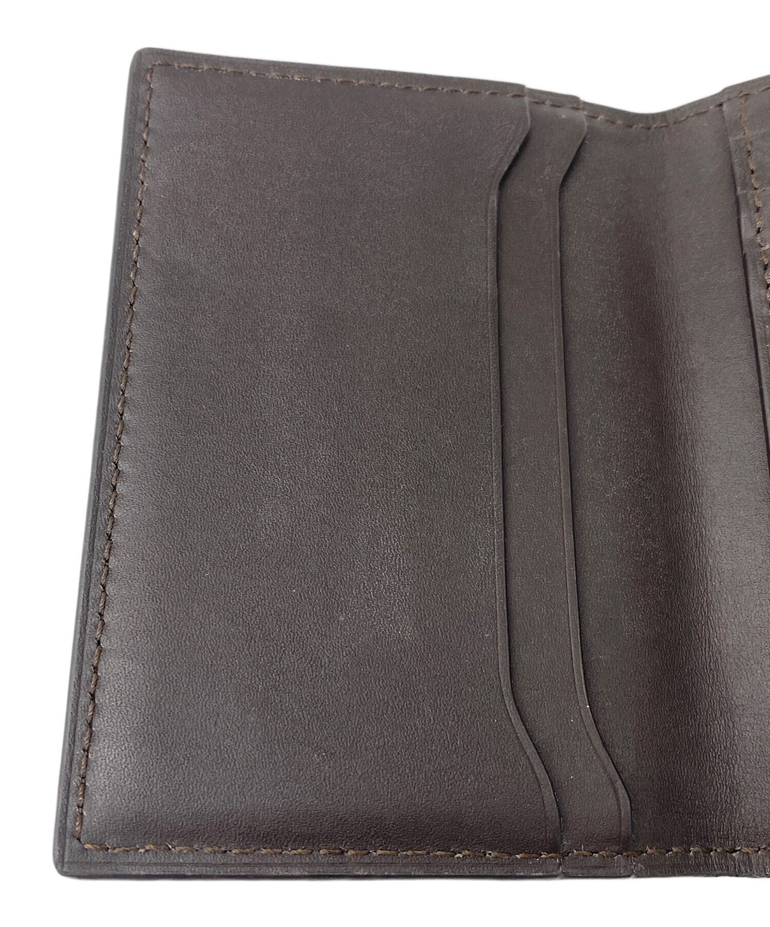 【未使用品】BERLUTI ☆ベルルッティ ブラウンレザーパスポートケース Berluti（ベルルッティ） パスポートケース カリグラフィ ヴェネチア