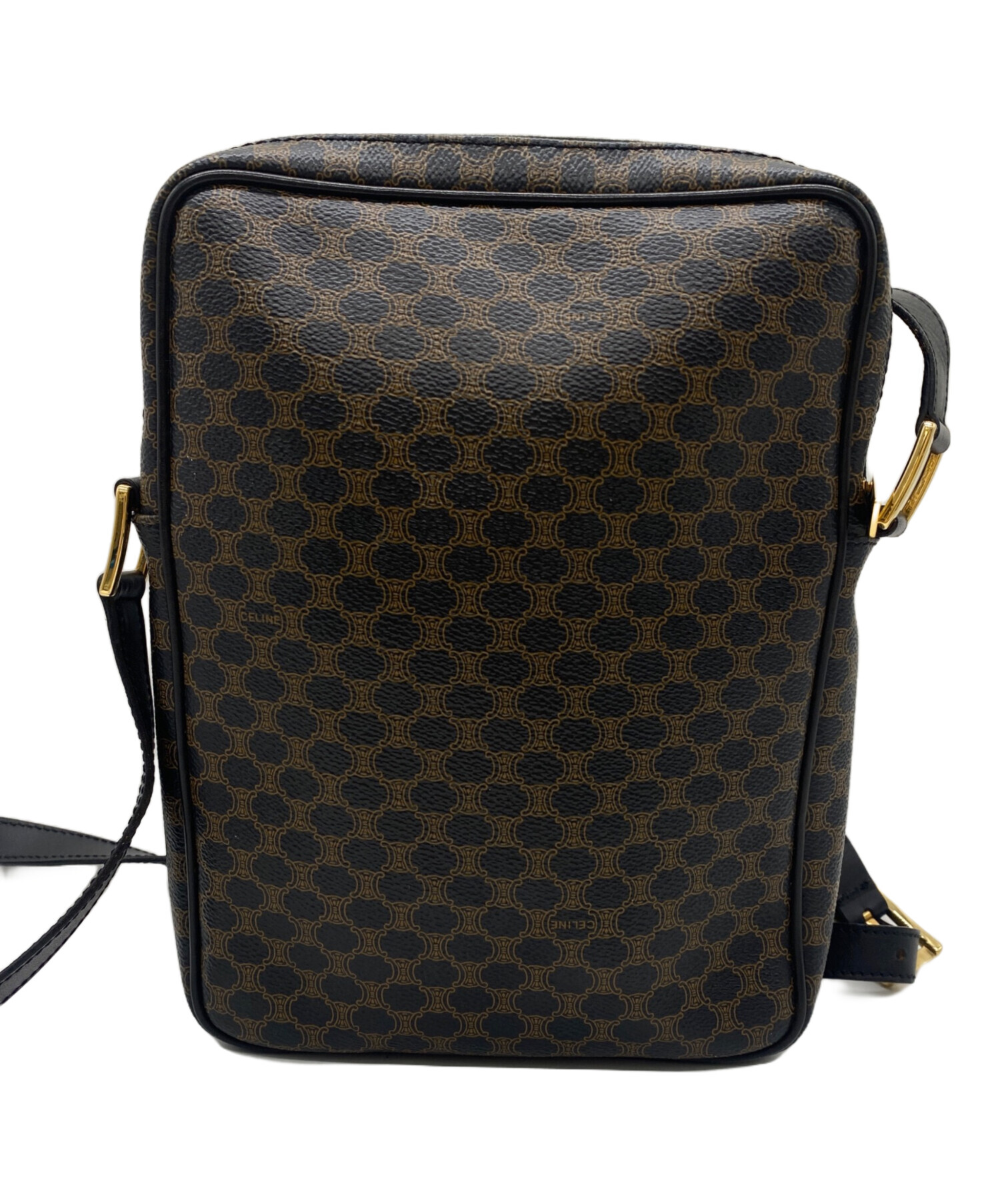 中古・古着通販】CELINE (セリーヌ) ショルダーバッグ ブラウン 