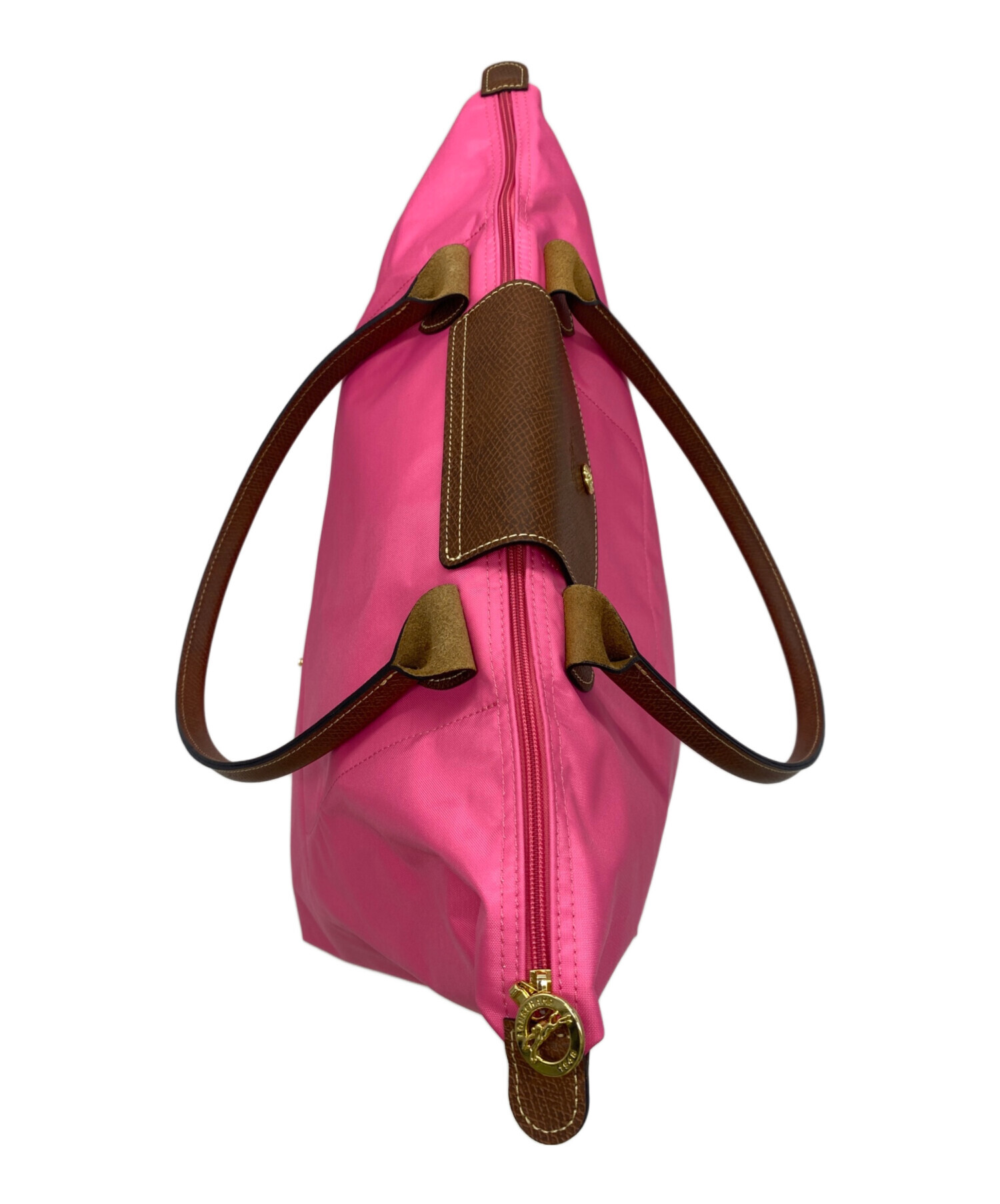 中古・古着通販】LONGCHAMP (ロンシャン) トートバッグ ピンク