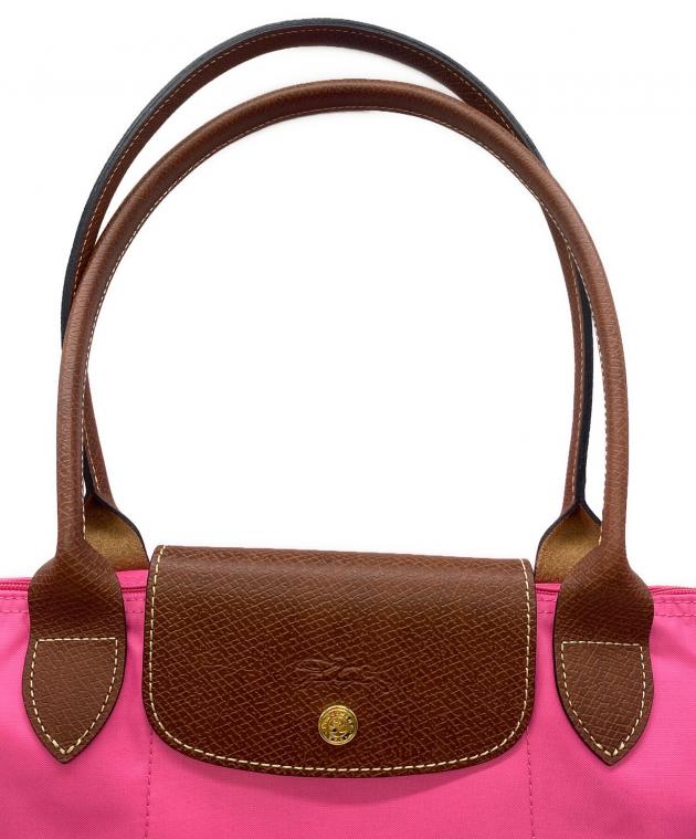 中古・古着通販】LONGCHAMP (ロンシャン) トートバッグ ピンク