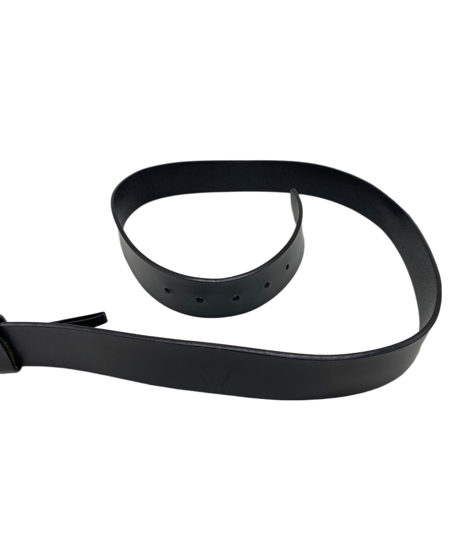 GUCCI グッチ ベルト 75 黒 【古着】【中古】 中古・古着通販】GUCCI (グッチ) インターロッキングレザーベルト
