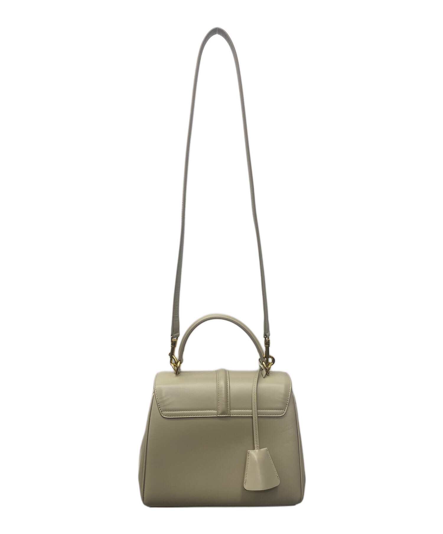 中古・古着通販】CELINE (セリーヌ) スモール16(セーズ) ベージュ