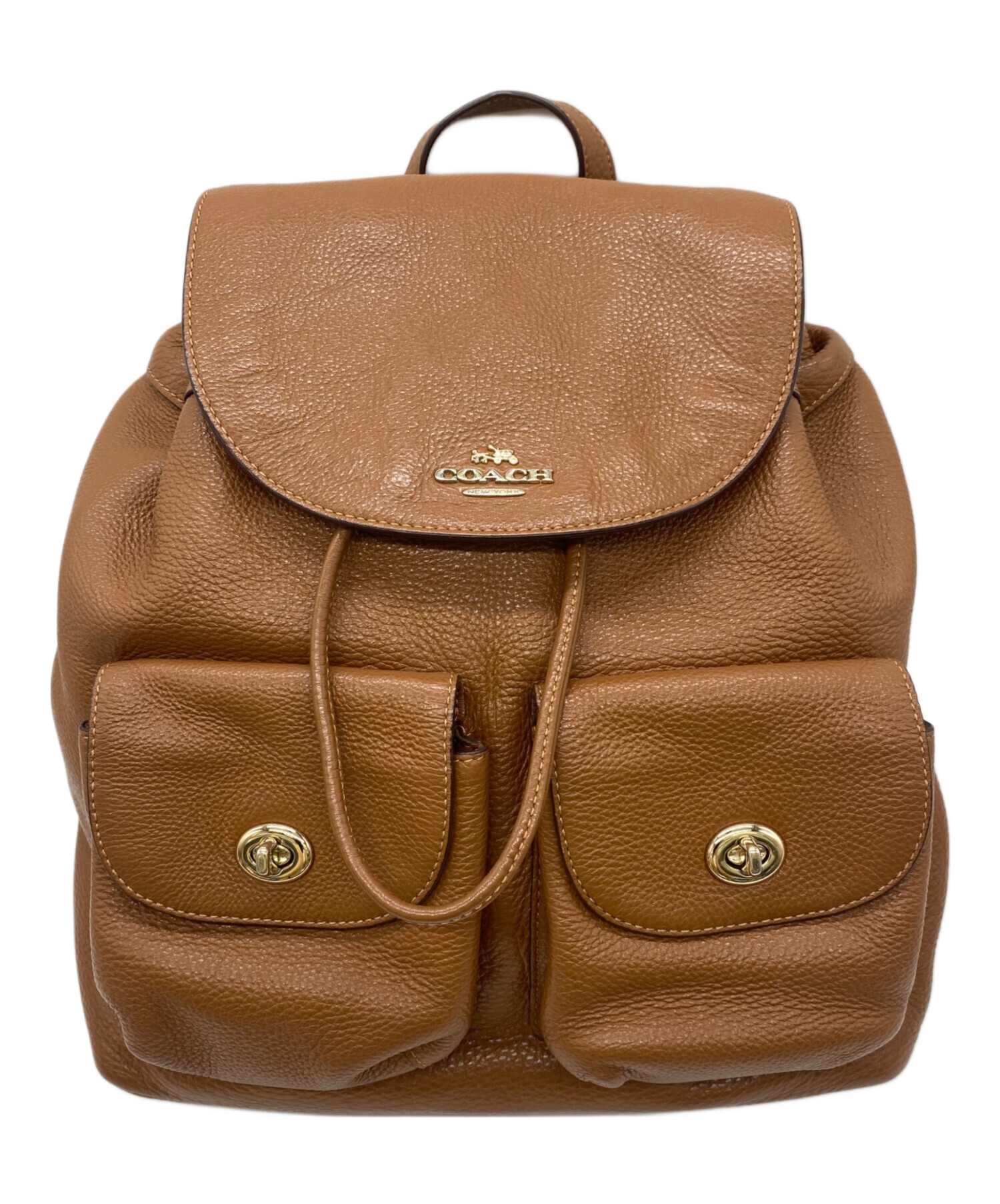 中古・古着通販】COACH (コーチ) リュック ブラウン｜ブランド・古着