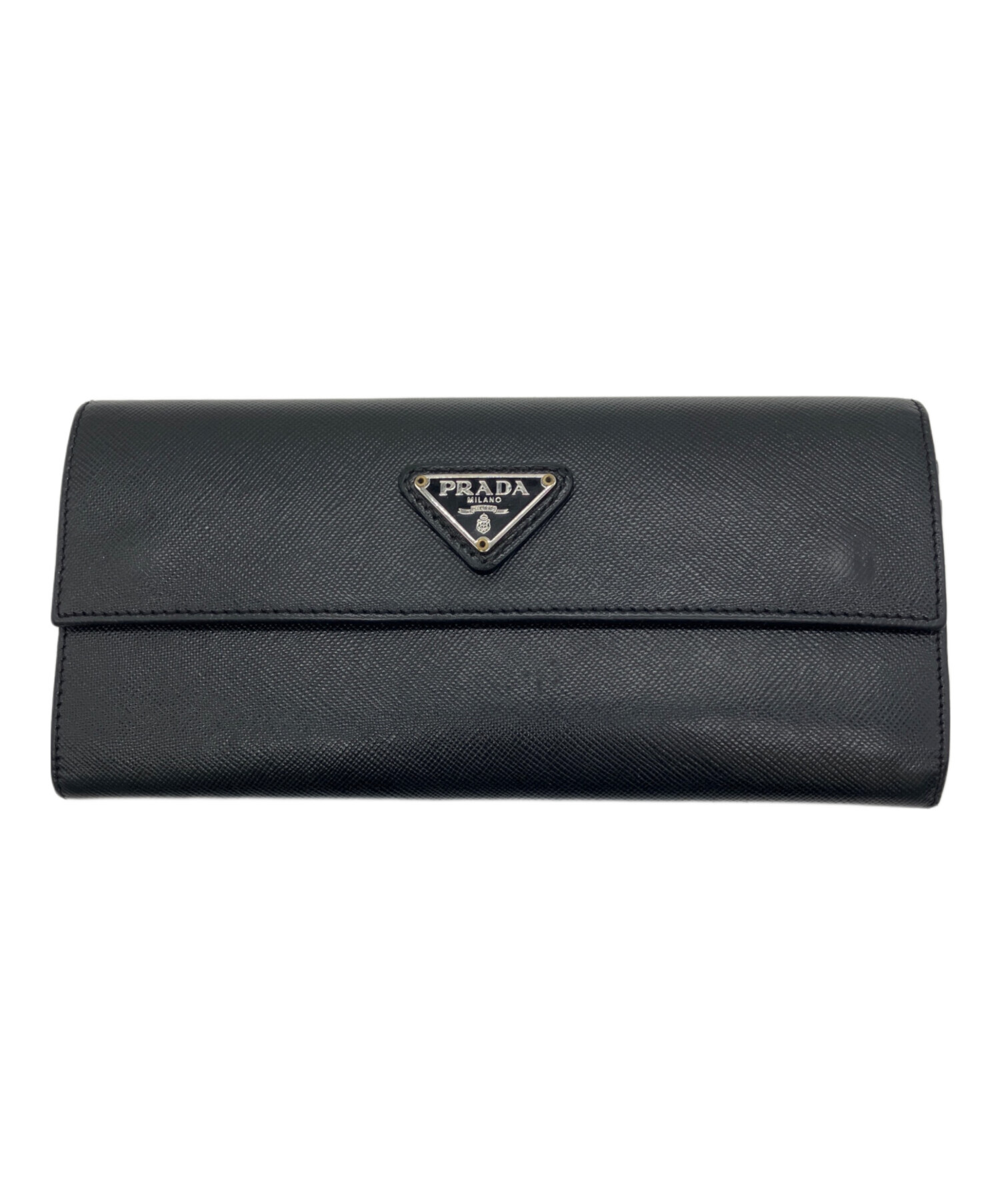【PRADA】長財布　中古/美品　ブラック 楽天市場】prada 長財布 中古 黒 ラウンドの通販