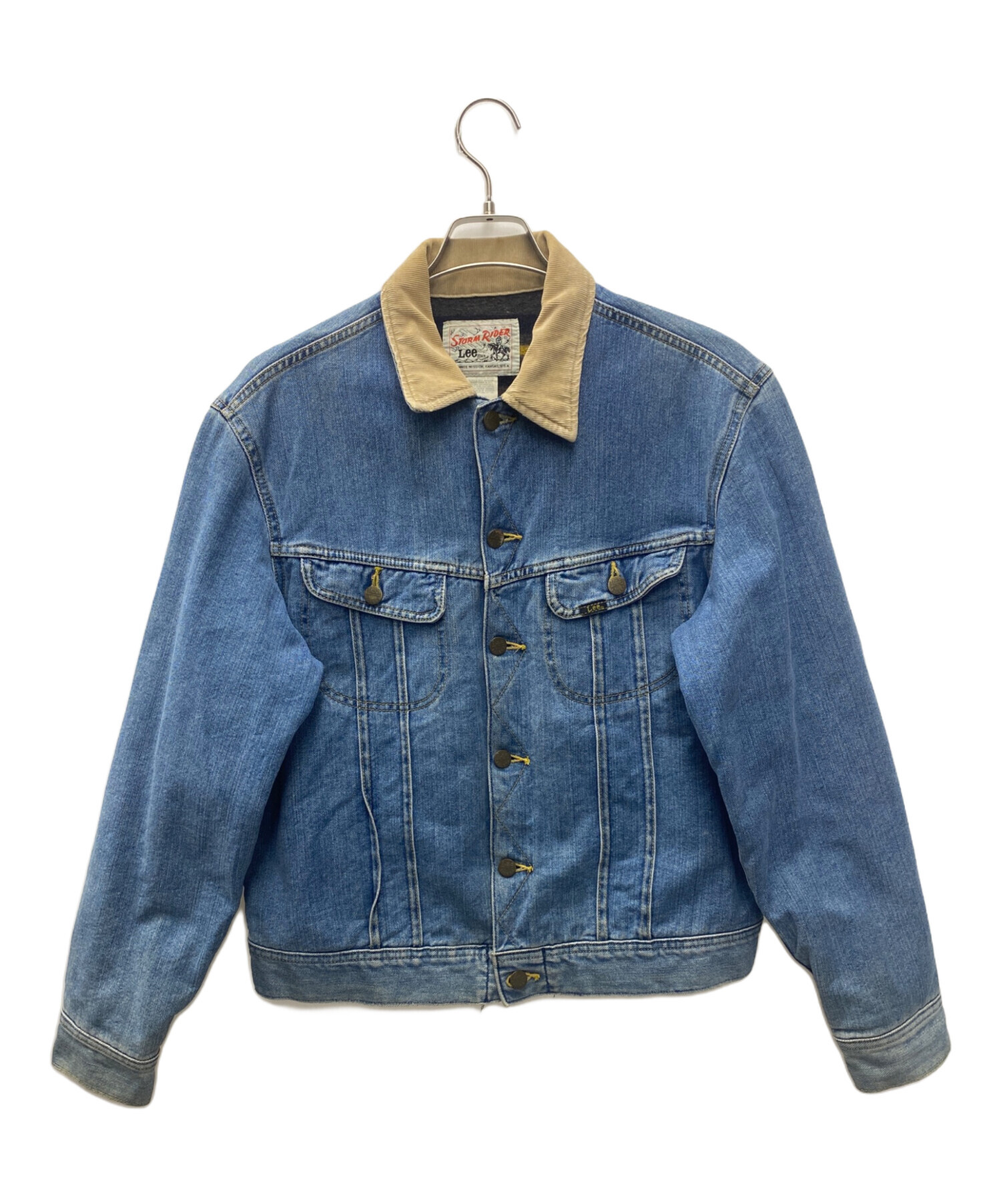 Lee ヴィンテージ デニムジャケット Lサイズ 中古・古着通販】LEE (リー) デニムジャケット ブルー サイズ:L