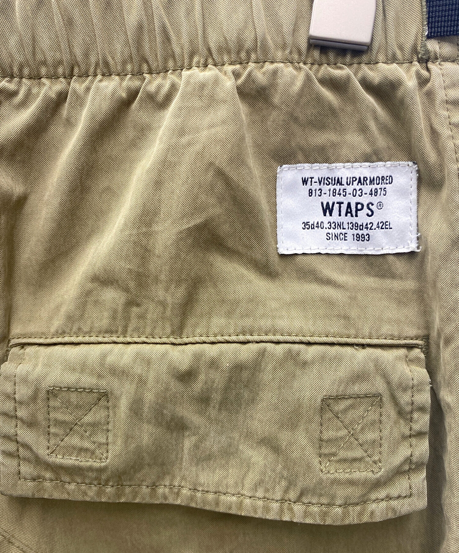 中古・古着通販】WTAPS (ダブルタップス) カーゴパンツ カーキ サイズ