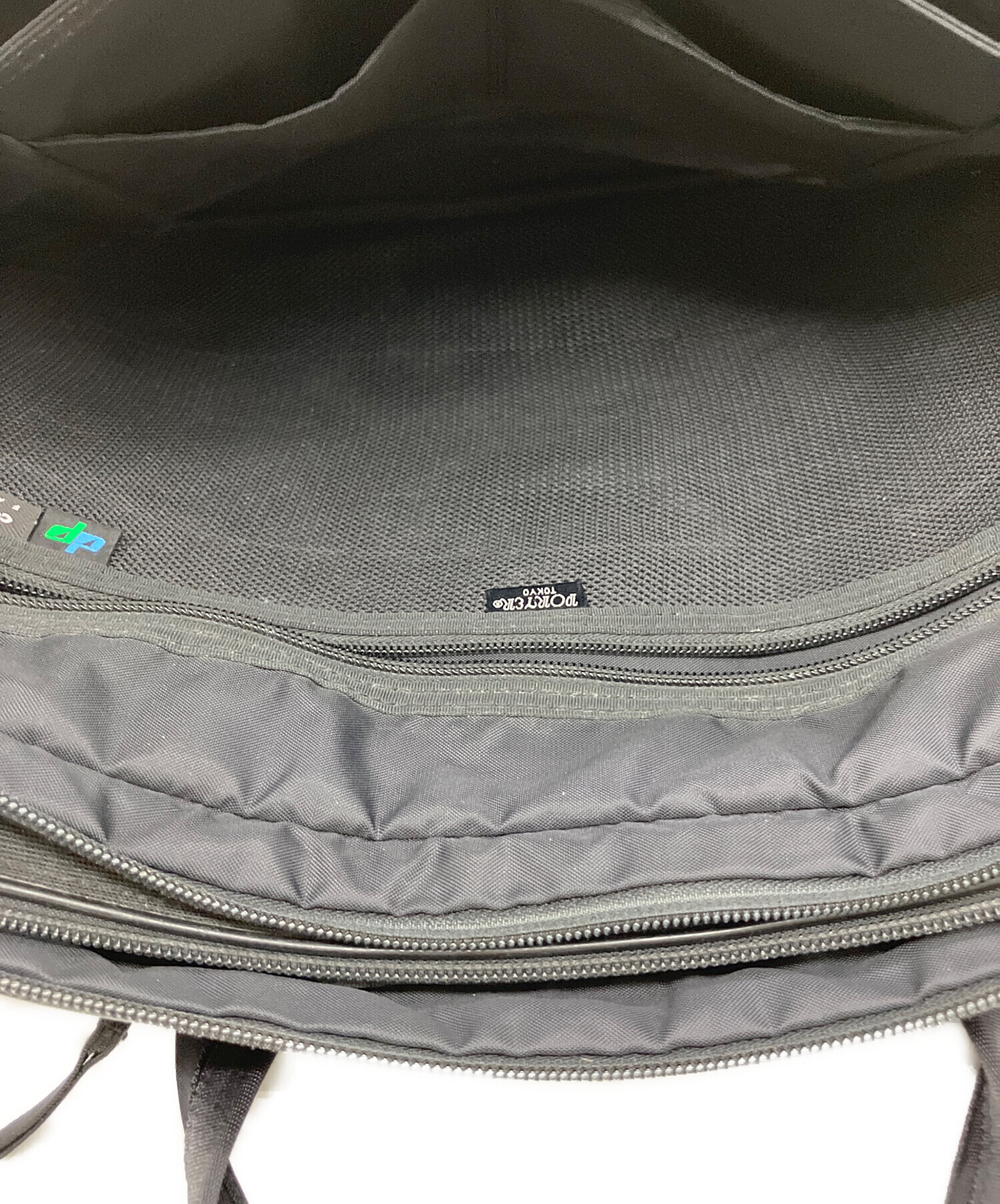 中古・古着通販】PORTER (ポーター) 2WAYブリーフケース ブラック