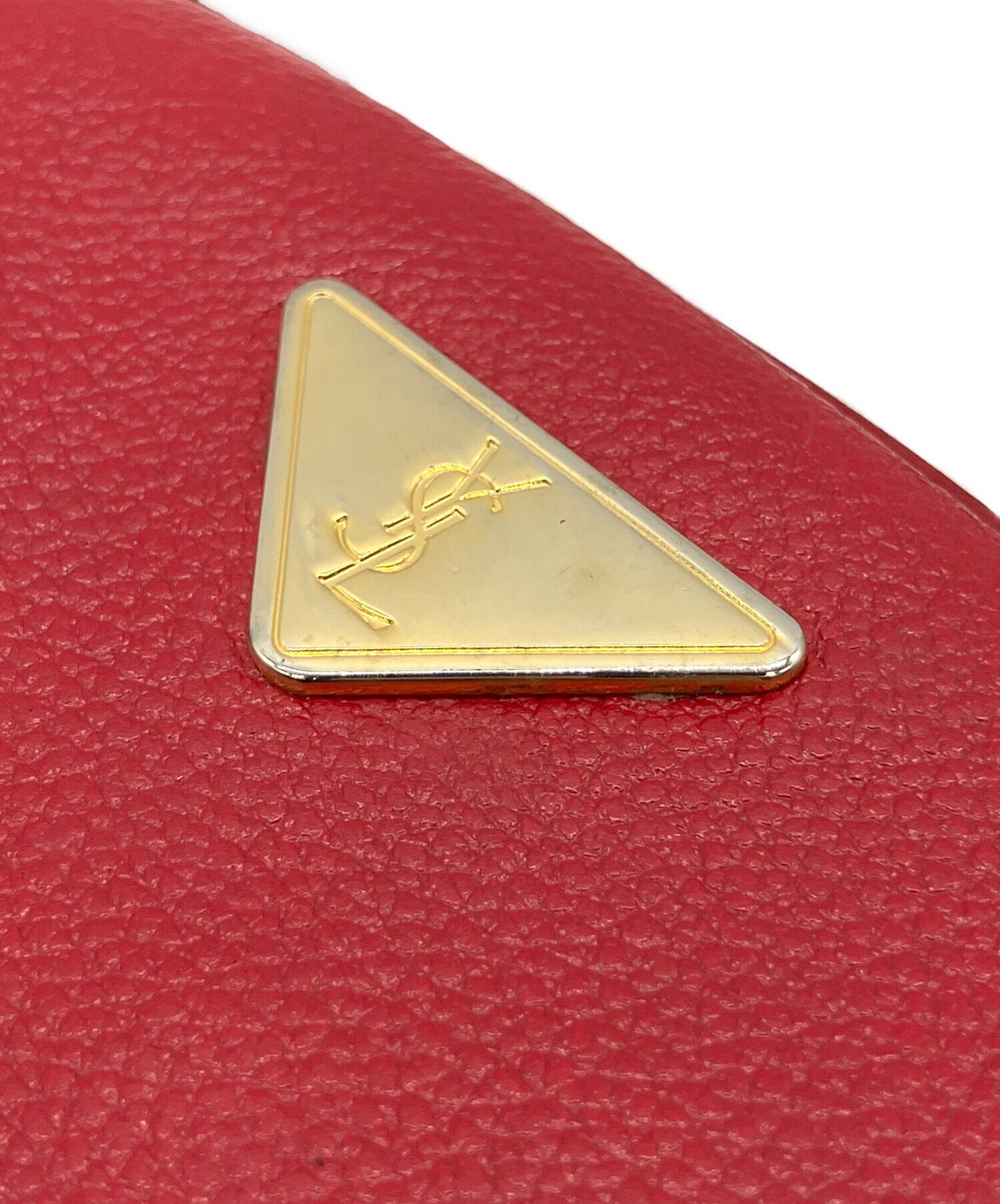 SAINT LAURENT PARIS サンローランパリ ショルダーバッグ  赤 【古着】【中古】【送料無料】 中古・古着通販】Yves Saint Laurent (イヴサンローラン) ショルダー