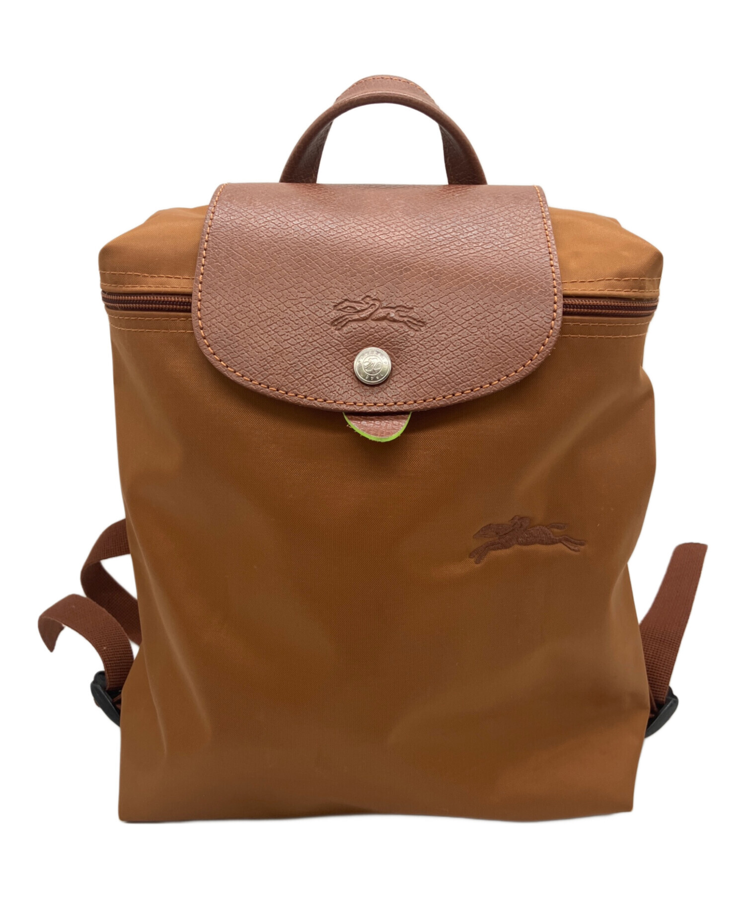 中古・古着通販】LONGCHAMP (ロンシャン) リュック ブラウン｜ブランド