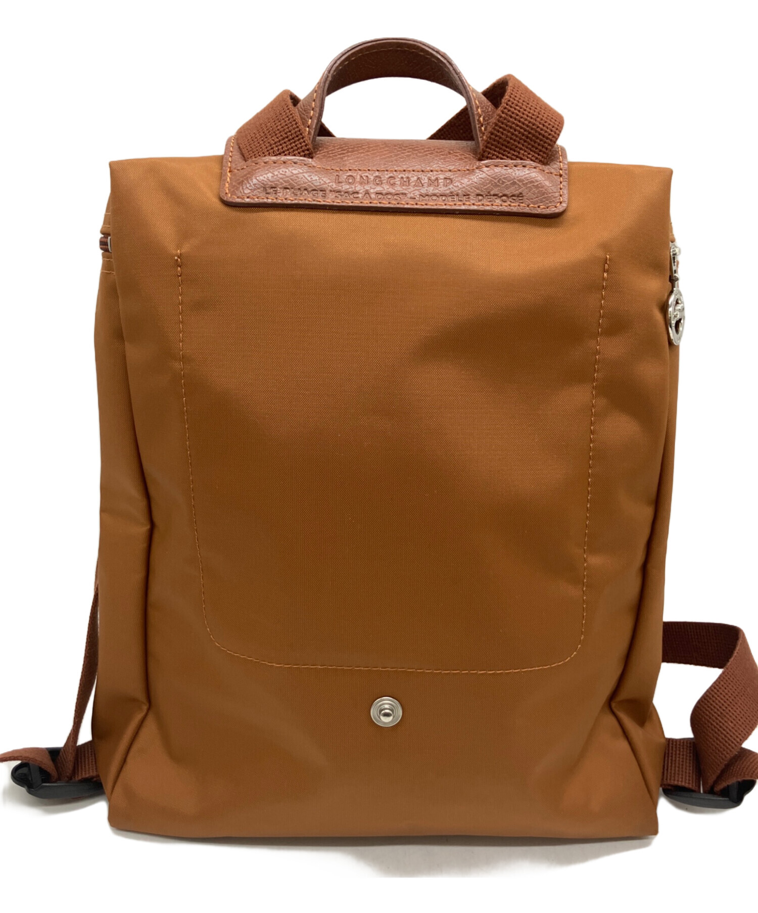 LONGCHAMP リュック ブラウン 中古・古着通販】LONGCHAMP (ロンシャン) リュック ブラウン｜ブランド