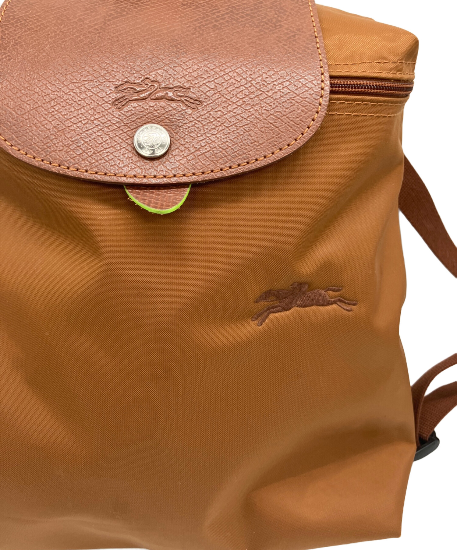 中古・古着通販】LONGCHAMP (ロンシャン) リュック ブラウン｜ブランド