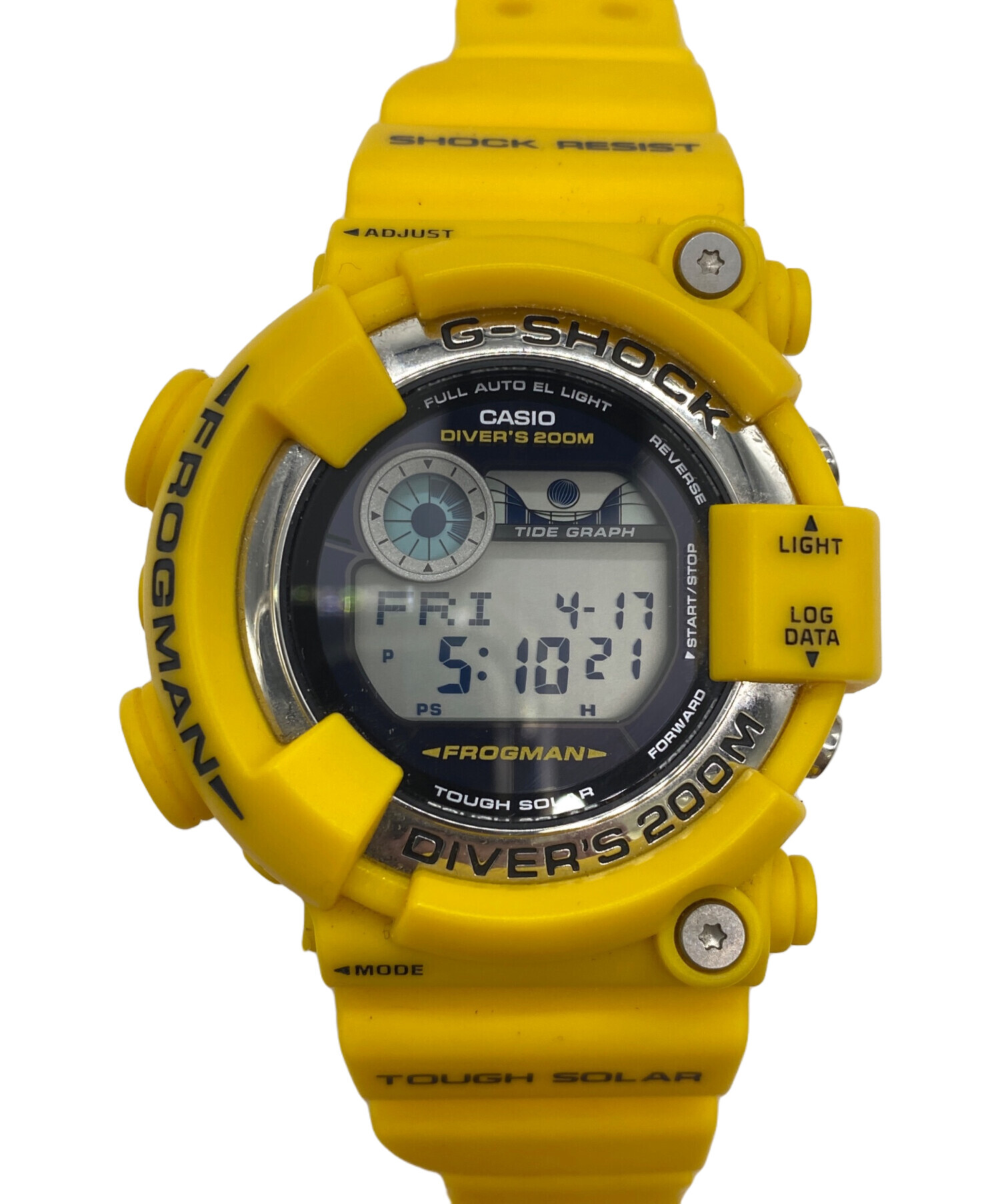 訳あり未使用‼️CASIO G-SHOCK FROGMAN 中古・古着通販】CASIO (カシオ) デジタルウォッチ グレー サイズ:下記