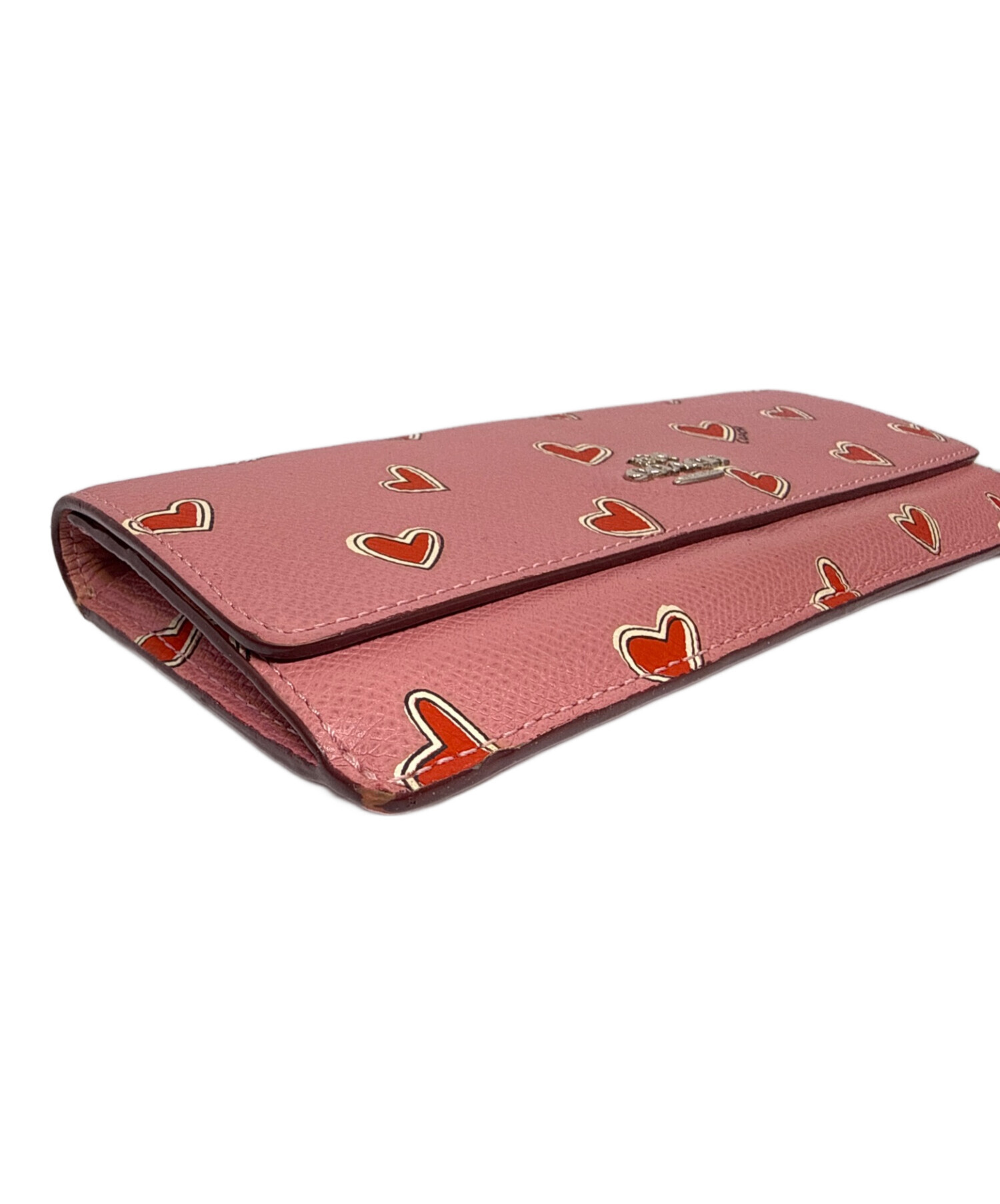 中古・古着通販】COACH (コーチ) 長財布 ピンク｜ブランド・古着通販