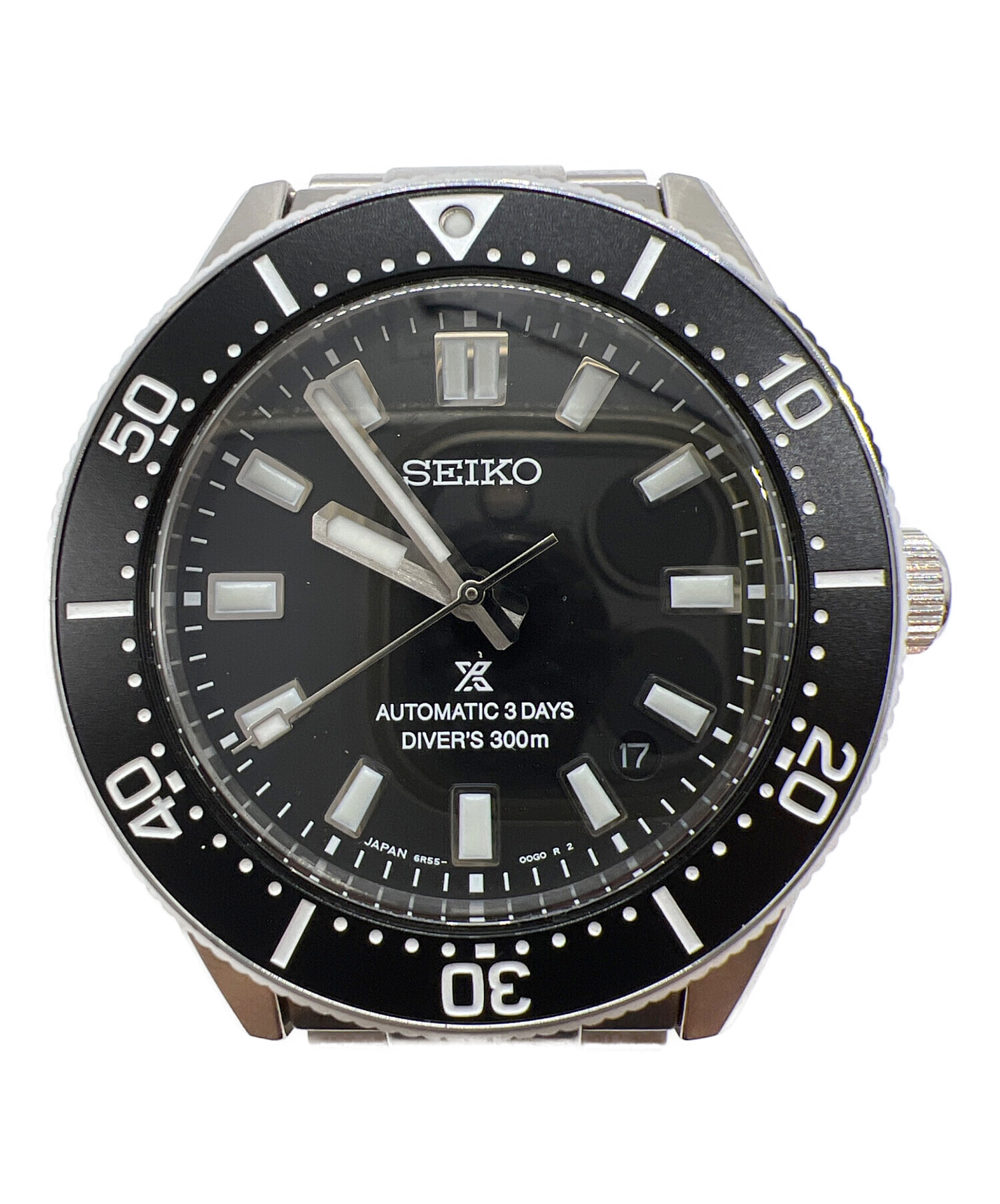 中古・古着通販】SEIKO (セイコー) ダイバーズウォッチ ブラック