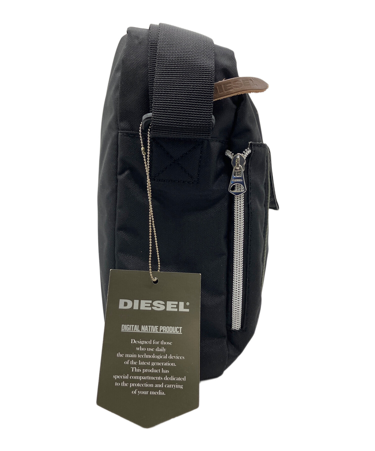 中古・古着通販】DIESEL (ディーゼル) メッセンジャーバッグ ブラック