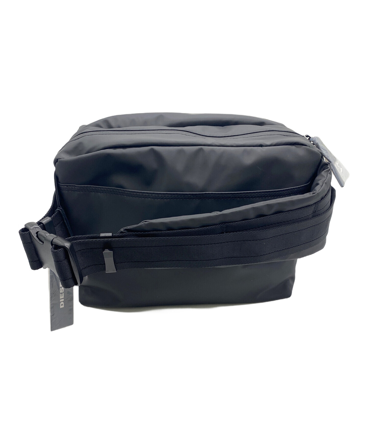 DIESEL ボディバッグ ほぼ未使用 中古・古着通販】DIESEL (ディーゼル) ボディバッグ ブラック