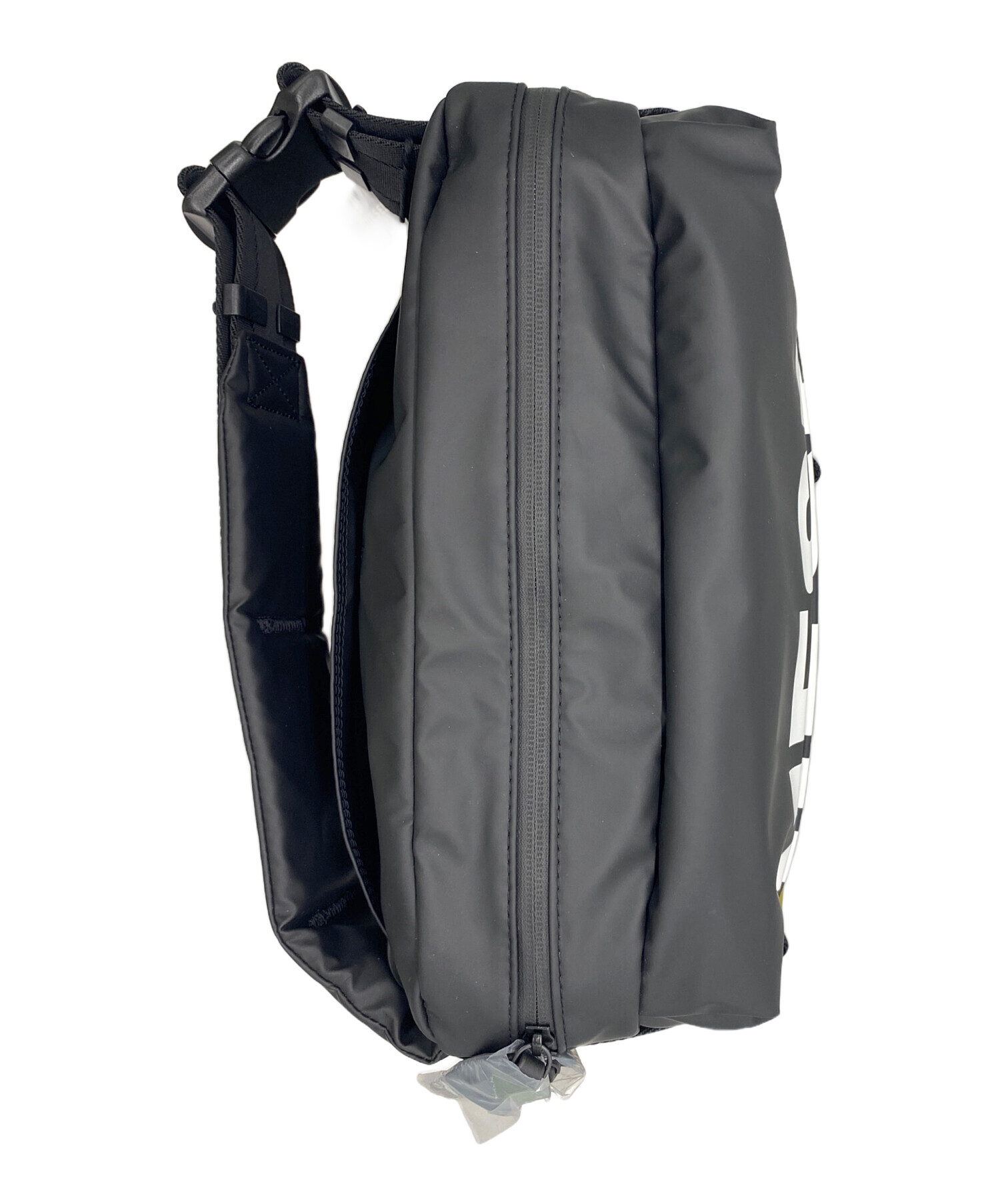 DIESEL ボディバッグ Men's Zip-D-Sling bag in check-jacquard shell | Black | Diesel