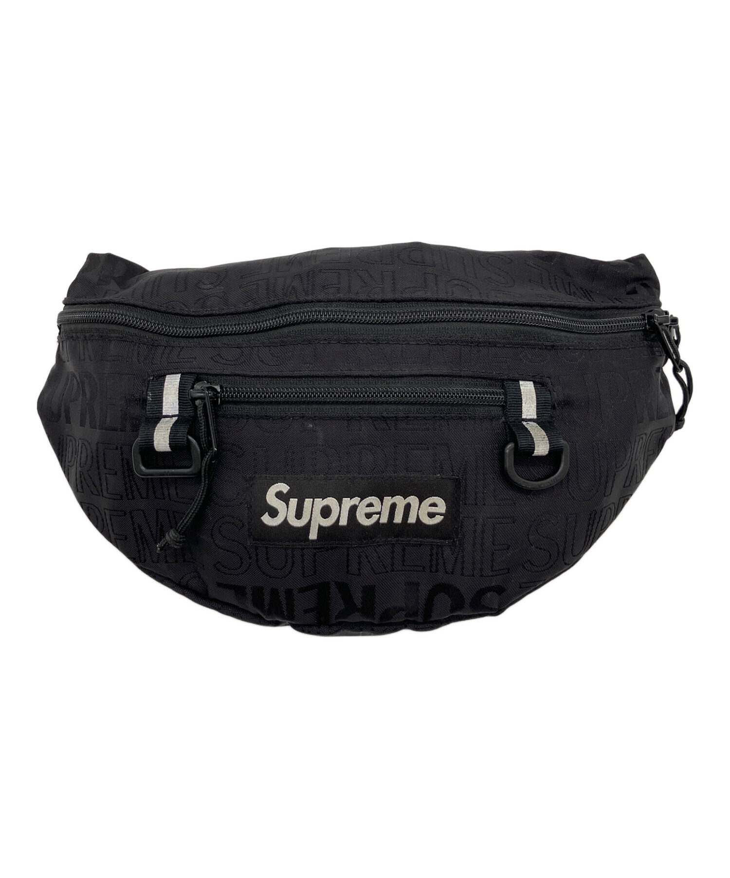 Supreme ウエストバック ブラック 中古・古着通販】Supreme (シュプリーム) ウエストバッグ ブラック