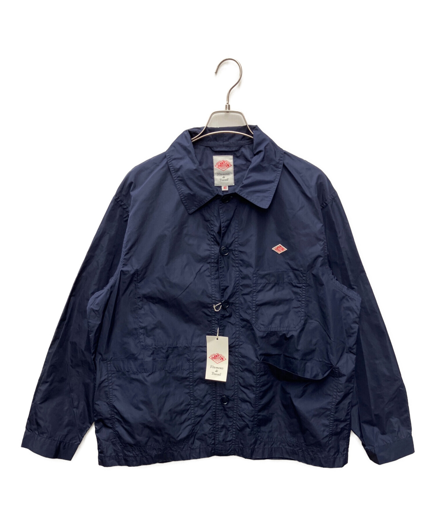中古・古着通販】DANTON (ダントン) ジャケット ブルー サイズ:40 