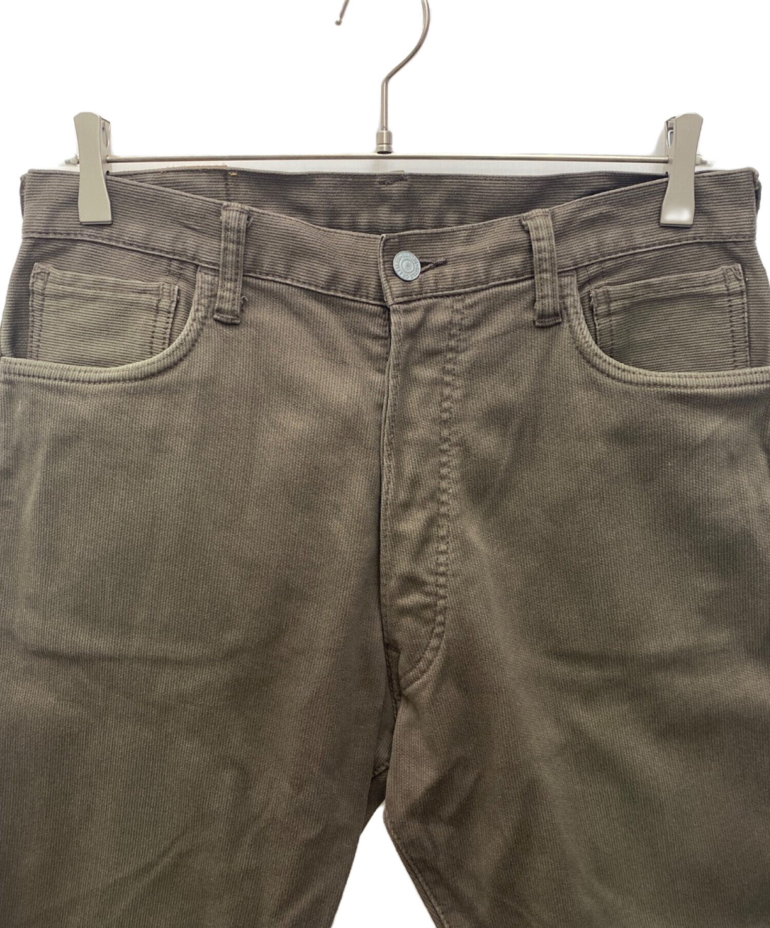 中古・古着通販】EVISU (エヴィス) コーデュロイパンツ カーキ サイズ 