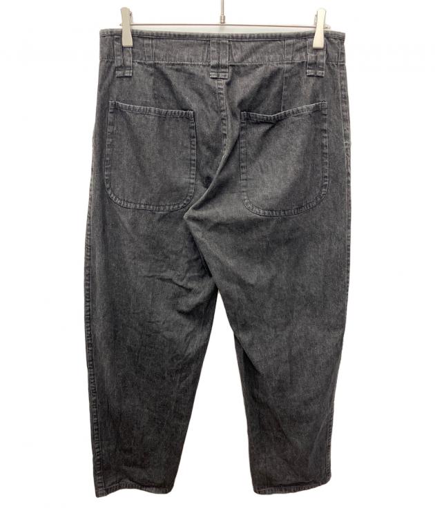 中古・古着通販】old town (オールドタウン) デニムパンツ ブラック