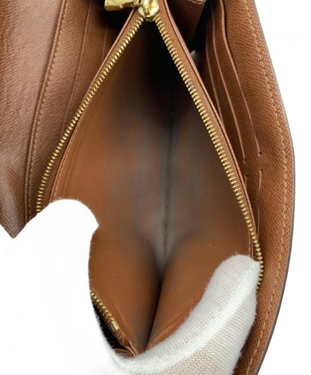 中古・古着通販】LOUIS VUITTON (ルイ ヴィトン) 長財布 ブラウン
